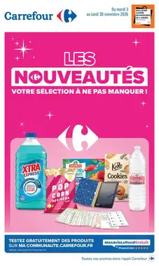 Prospectus promotionnel Carrefour valable à partir du 03/11/2026