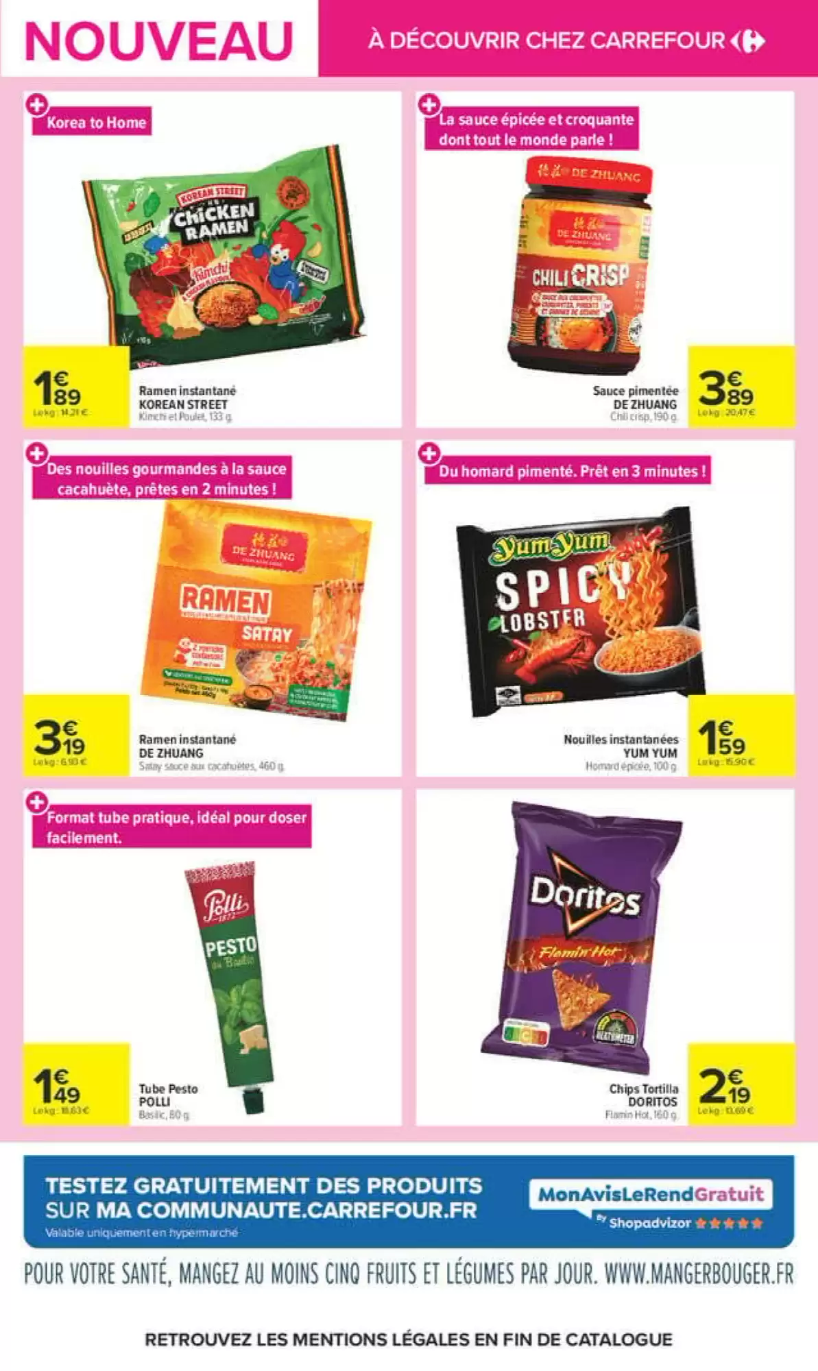 Prospectus promotionnel Carrefour valable à partir du 03/11/2026 - Page 5.