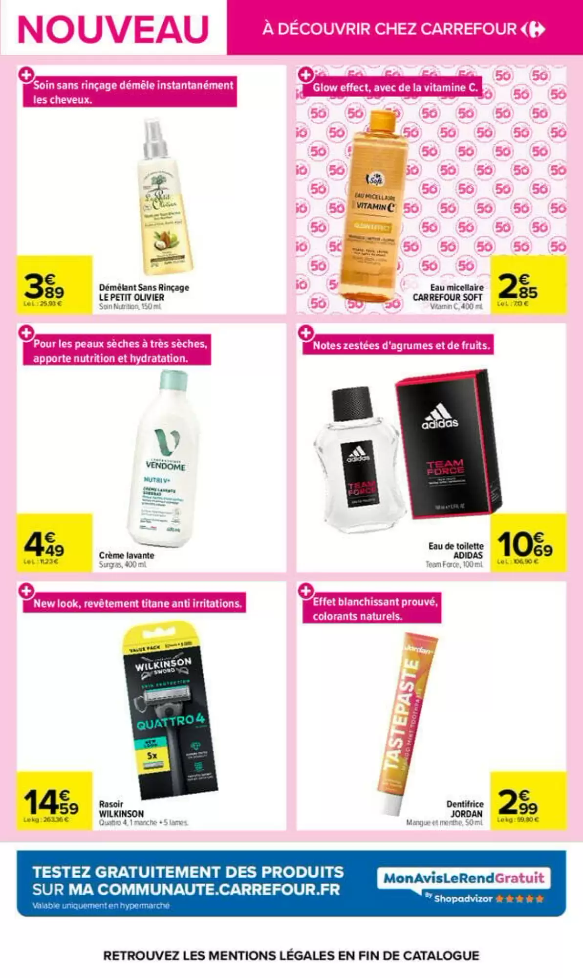 Prospectus promotionnel Carrefour valable à partir du 03/11/2026 - Page 9.
