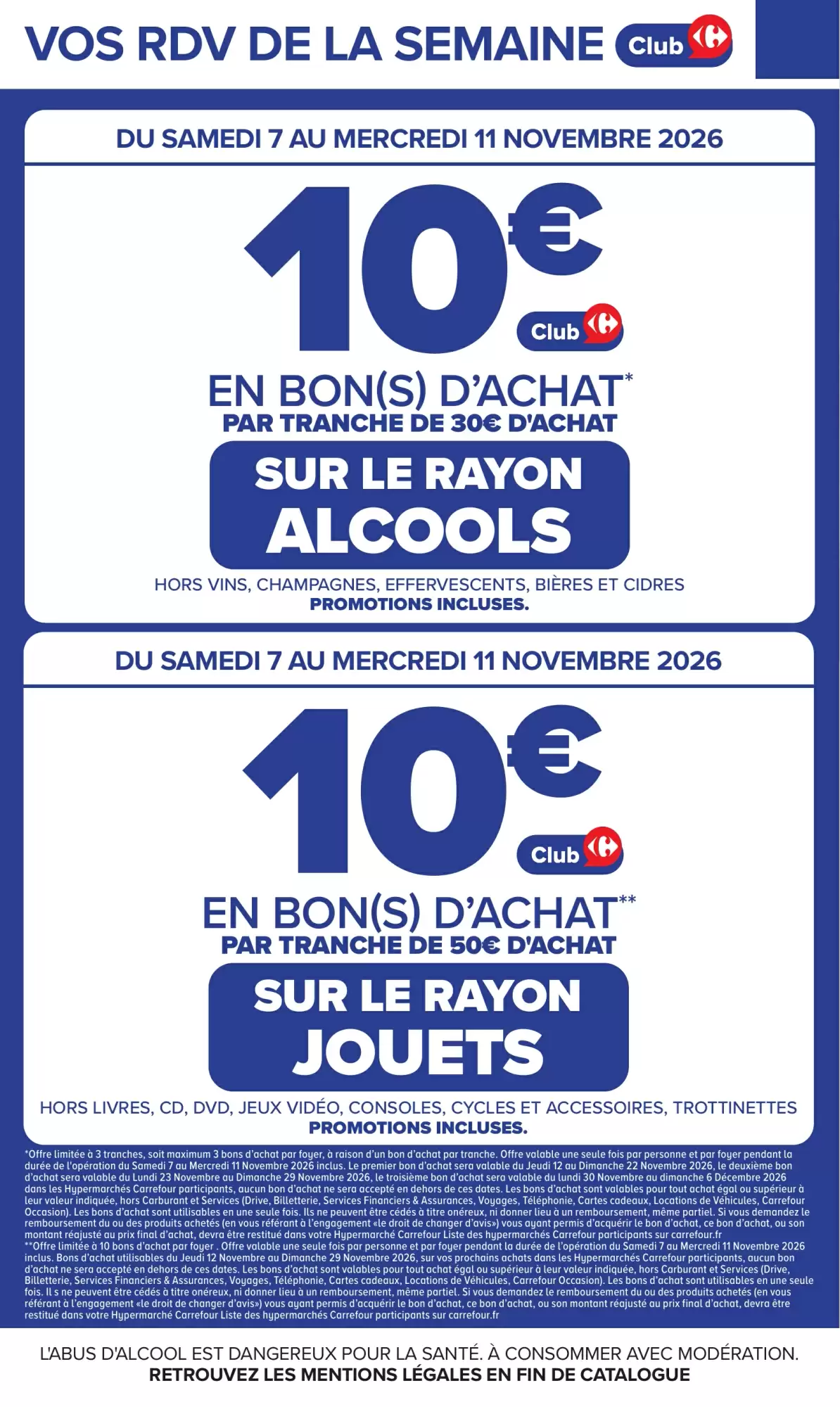 Prospectus promotionnel Carrefour valable à partir du 03/11/2026 - Page 10.