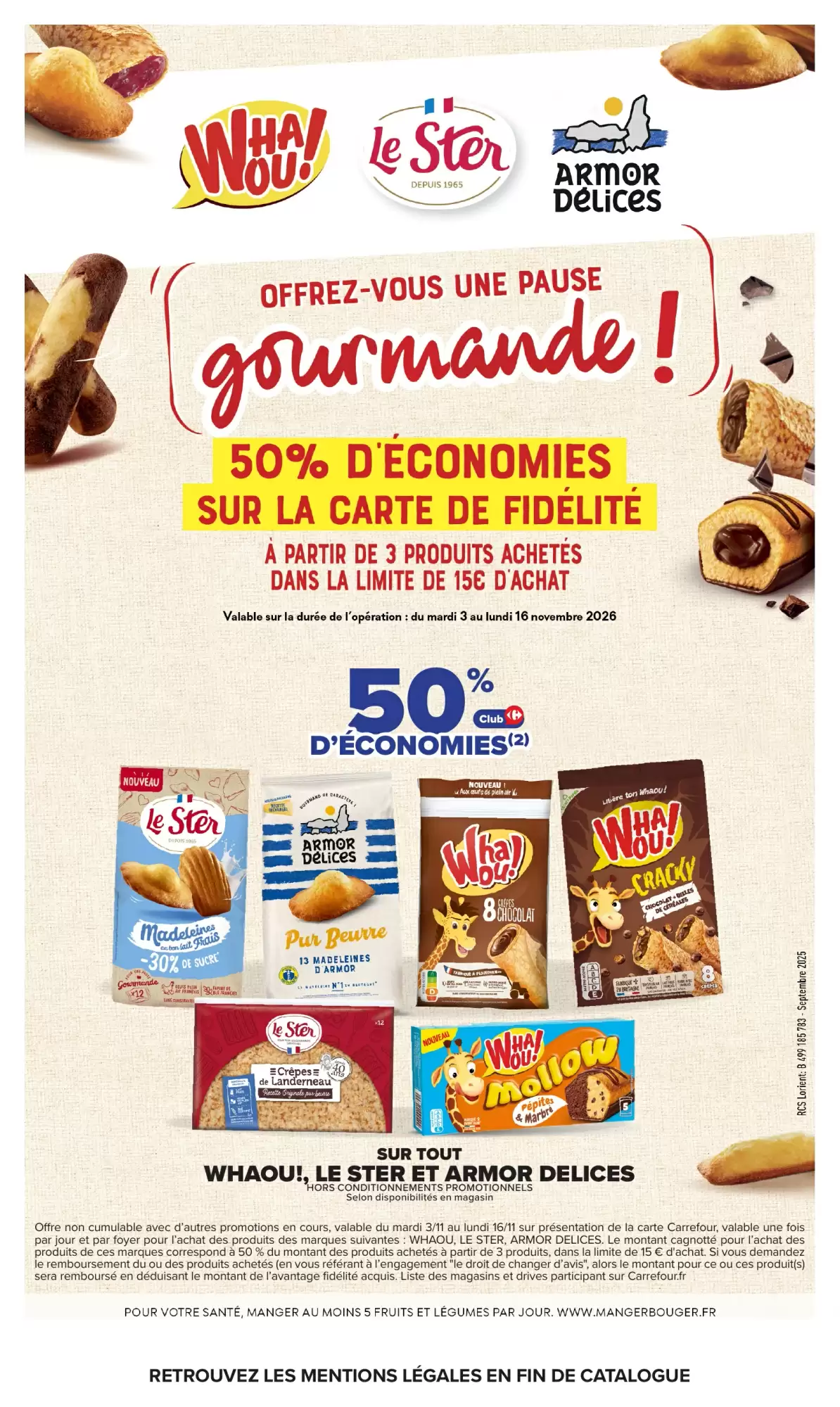 Prospectus promotionnel Carrefour valable à partir du 03/11/2026 - Page 22.