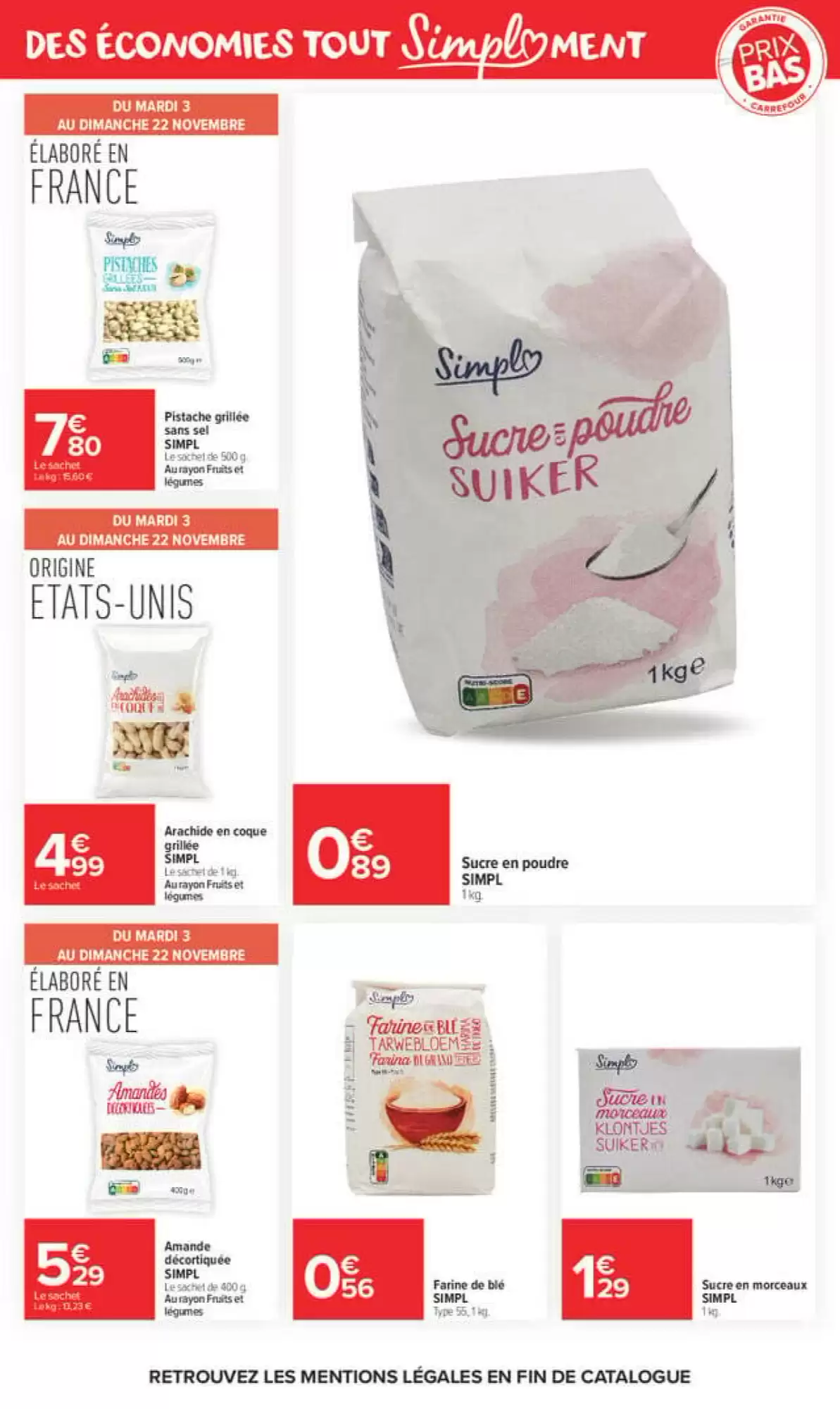 Prospectus promotionnel Carrefour Market valable à partir du 03/11/2026 - Page 7.
