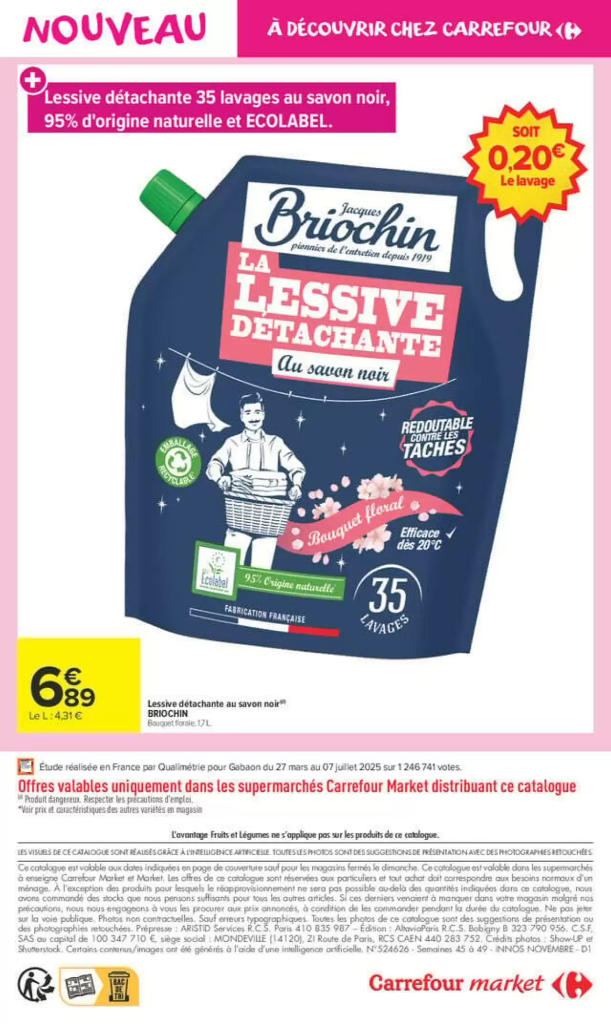 Prospectus promotionnel Carrefour Market valable à partir du 03/11/2026 - Page 12.