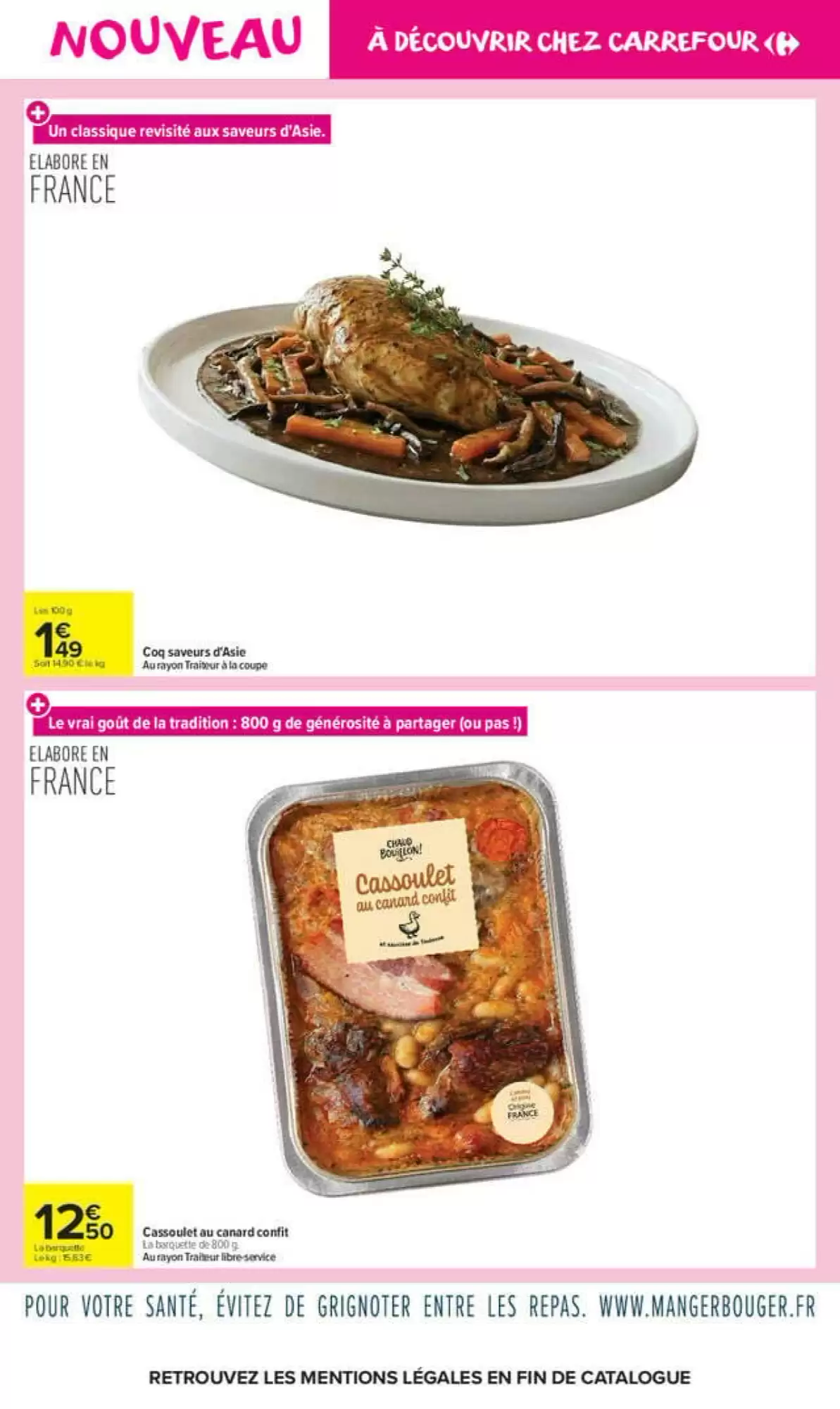 Prospectus promotionnel Carrefour Market valable à partir du 03/11/2026 - Page 2.