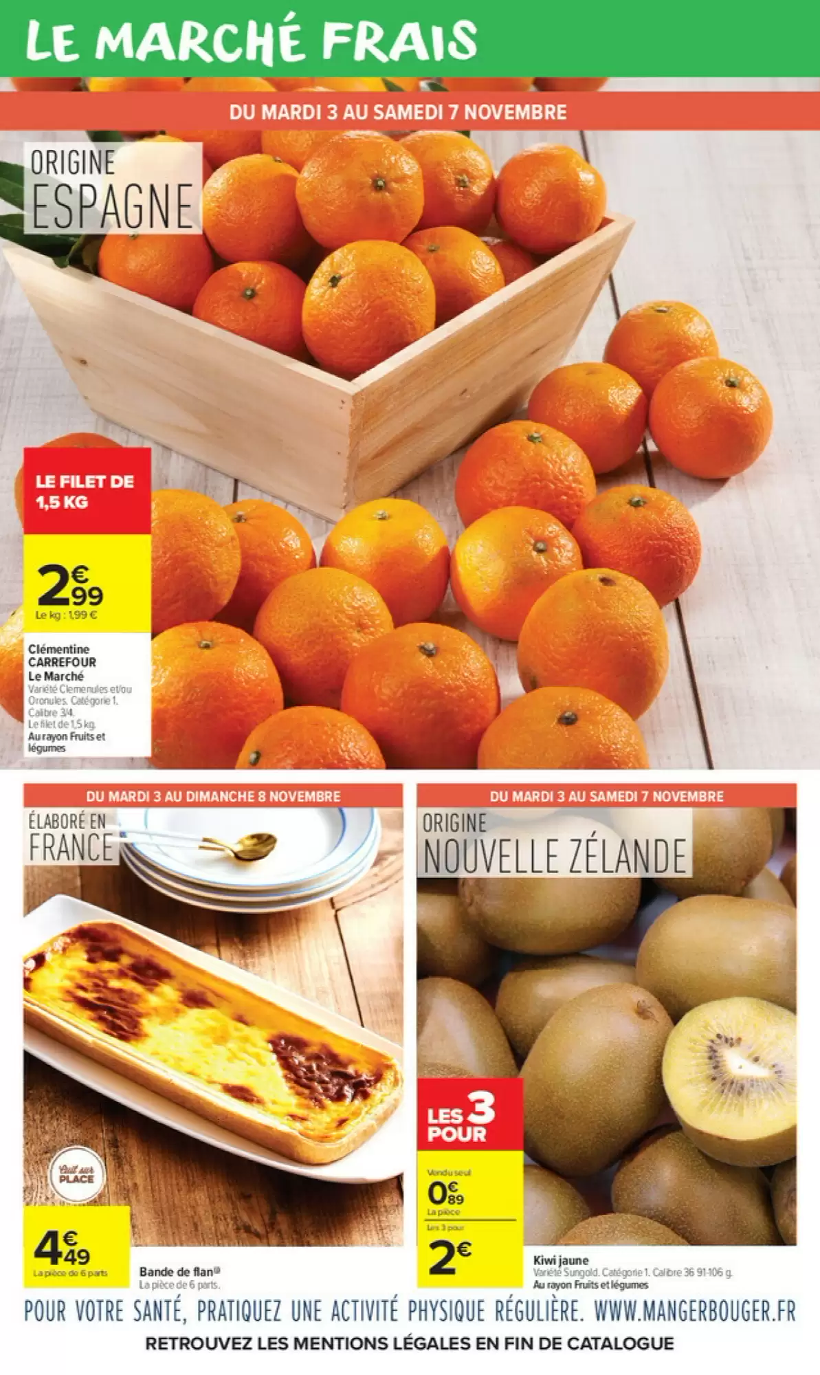 Prospectus promotionnel Carrefour Market valable à partir du 03/11/2026 - Page 4.