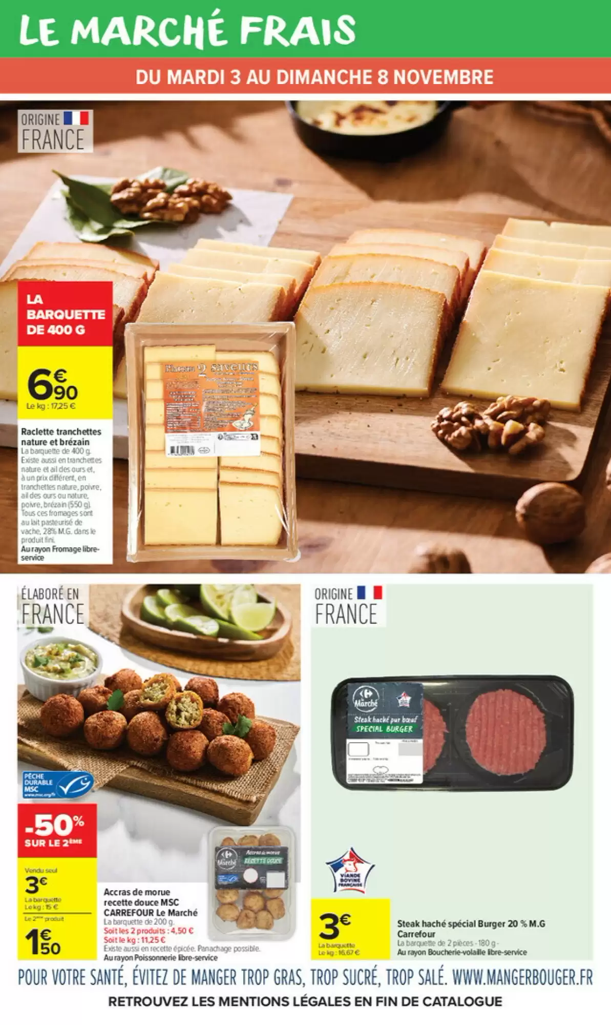 Prospectus promotionnel Carrefour Market valable à partir du 03/11/2026 - Page 5.