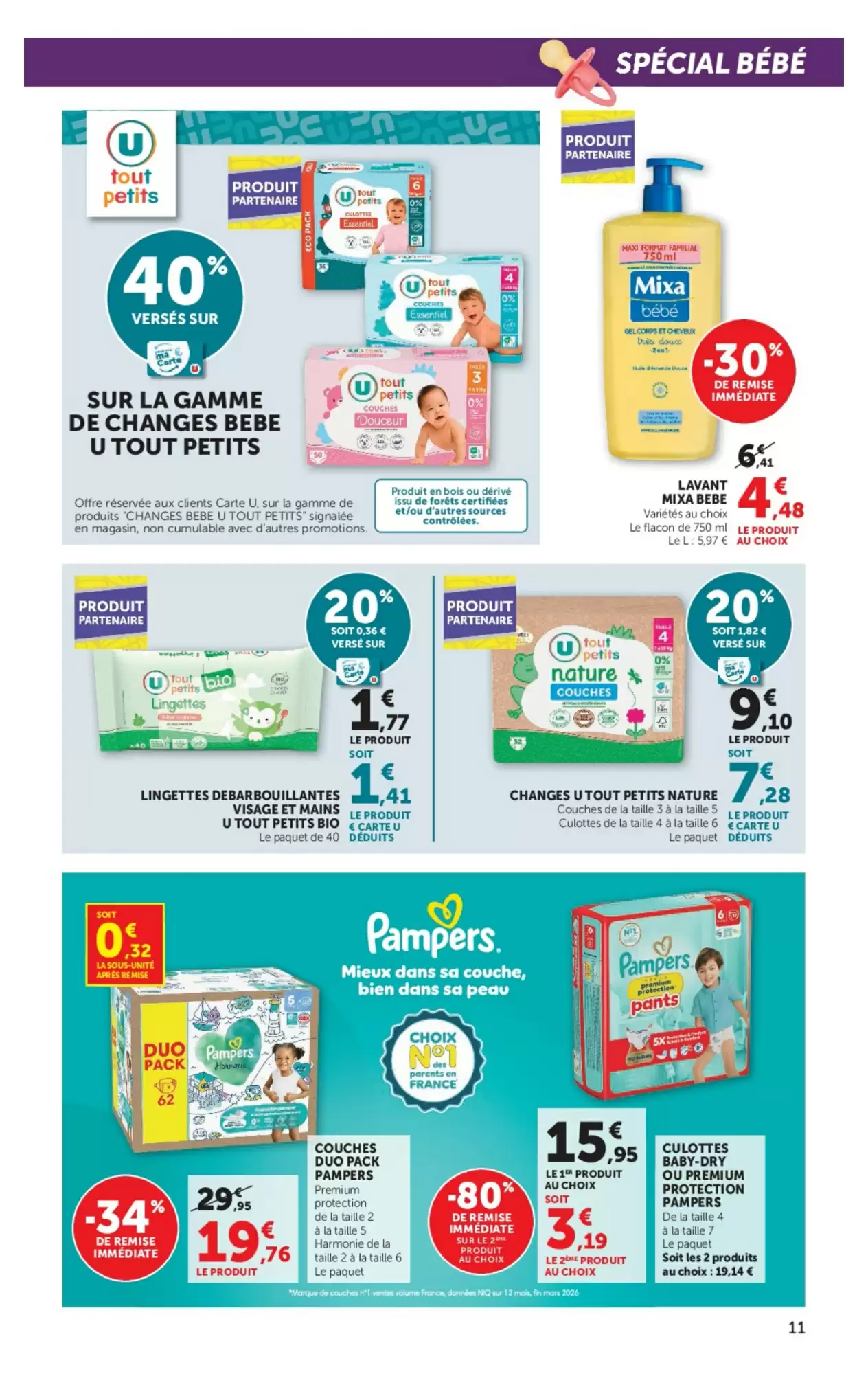 Prospectus promotionnel Hyper U valable à partir du 03/11/2026 - Page 11.