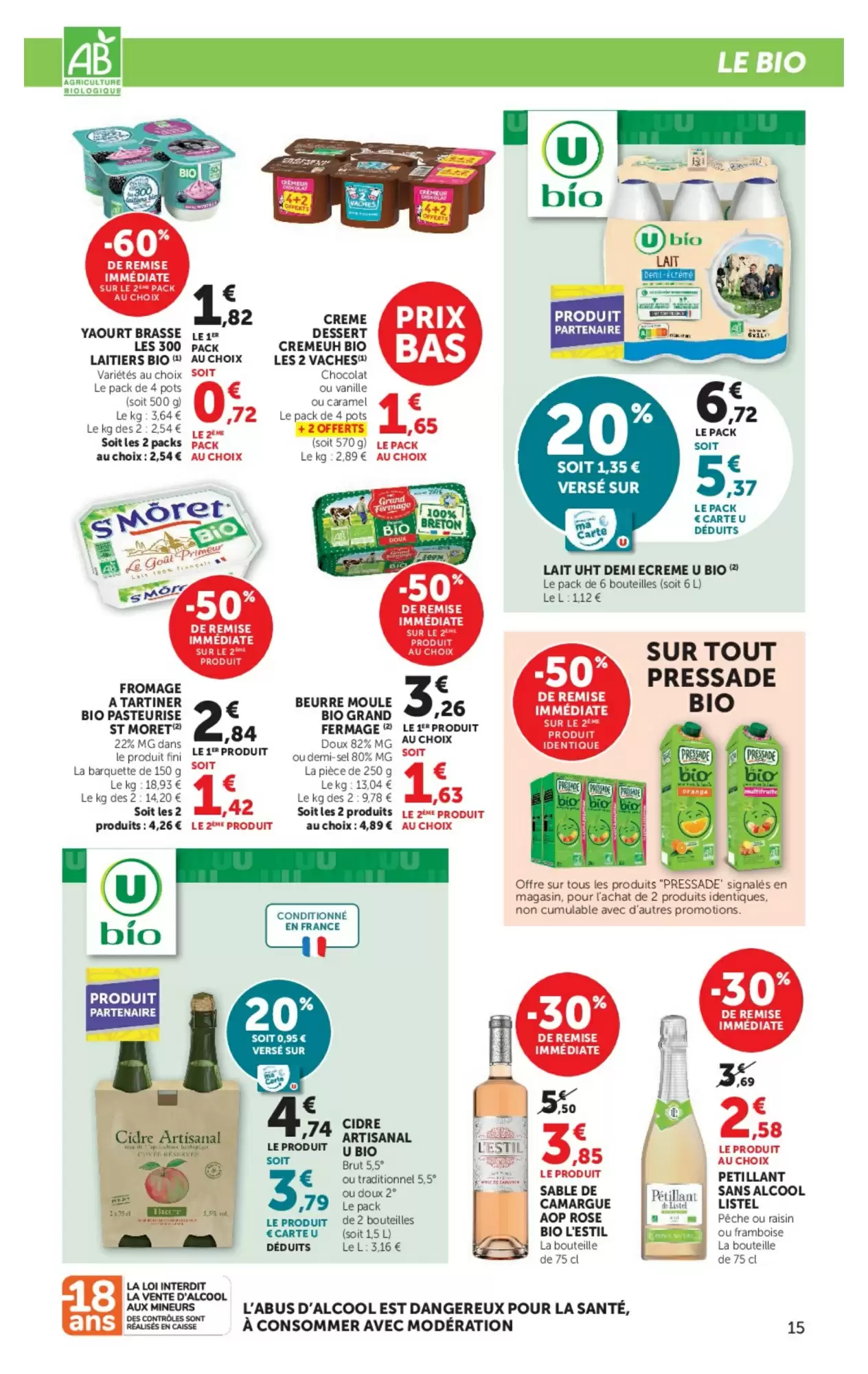 Prospectus promotionnel Hyper U valable à partir du 03/11/2026 - Page 15.