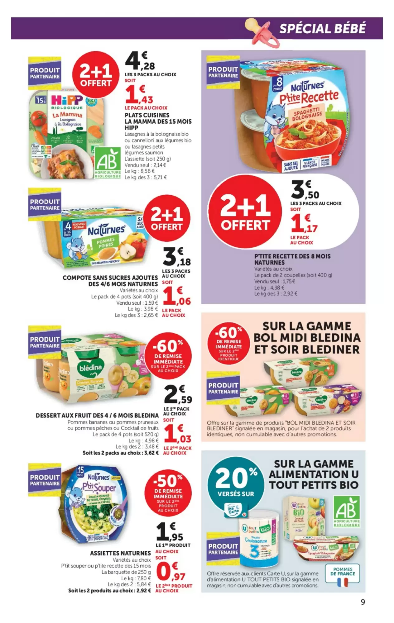 Prospectus promotionnel Hyper U valable à partir du 03/11/2026 - Page 9.