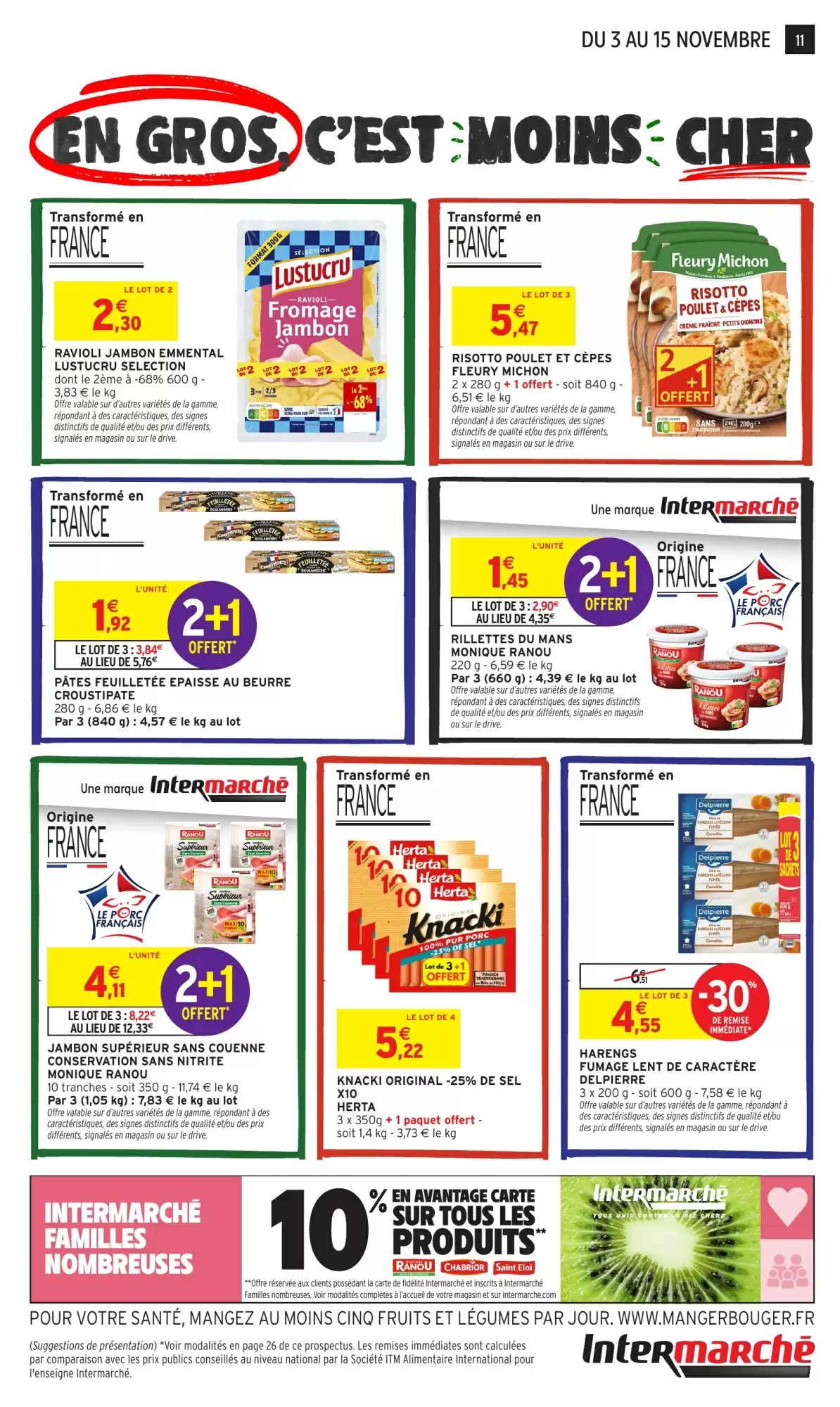 Prospectus promotionnel Intermarché valable à partir du 03/11/2026 - Page 11.