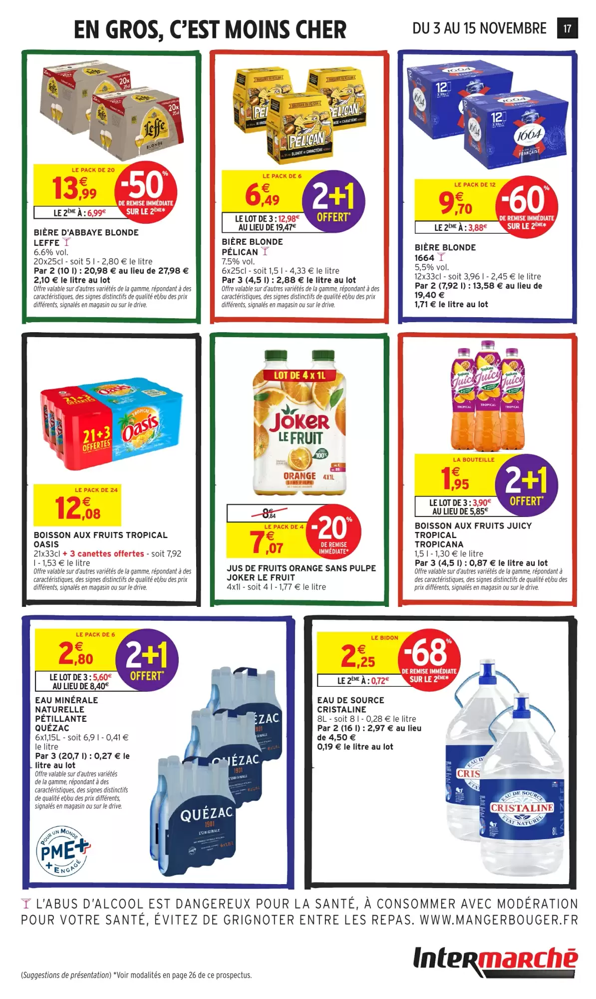 Prospectus promotionnel Intermarché valable à partir du 03/11/2026 - Page 17.