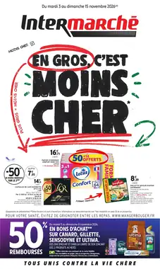 Prospectus promotionnel Intermarché valable à partir du 03/11/2026