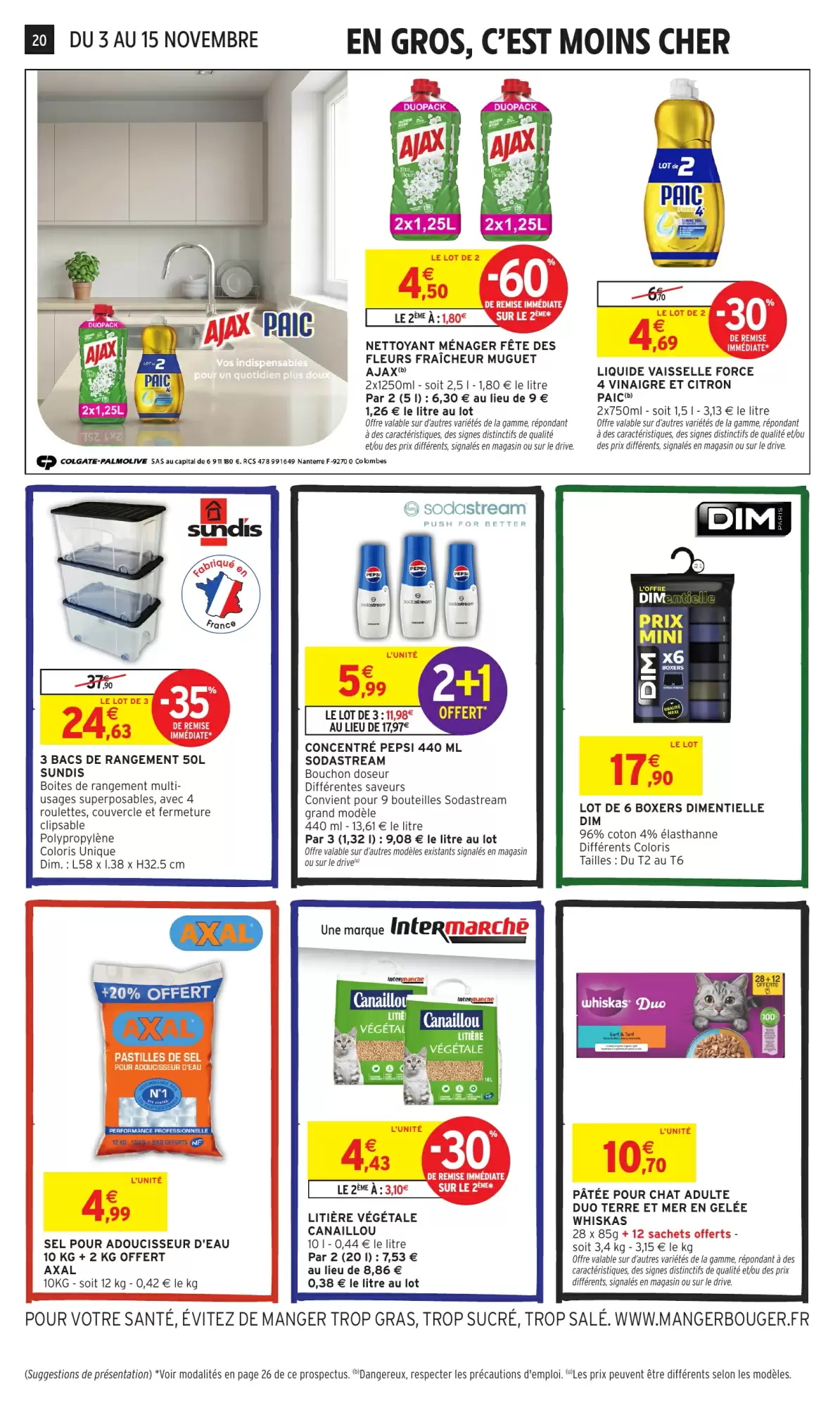 Prospectus promotionnel Intermarché valable à partir du 03/11/2026 - Page 20.