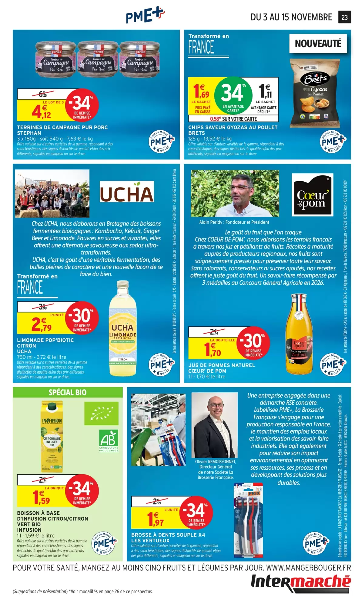 Prospectus promotionnel Intermarché valable à partir du 03/11/2026 - Page 23.