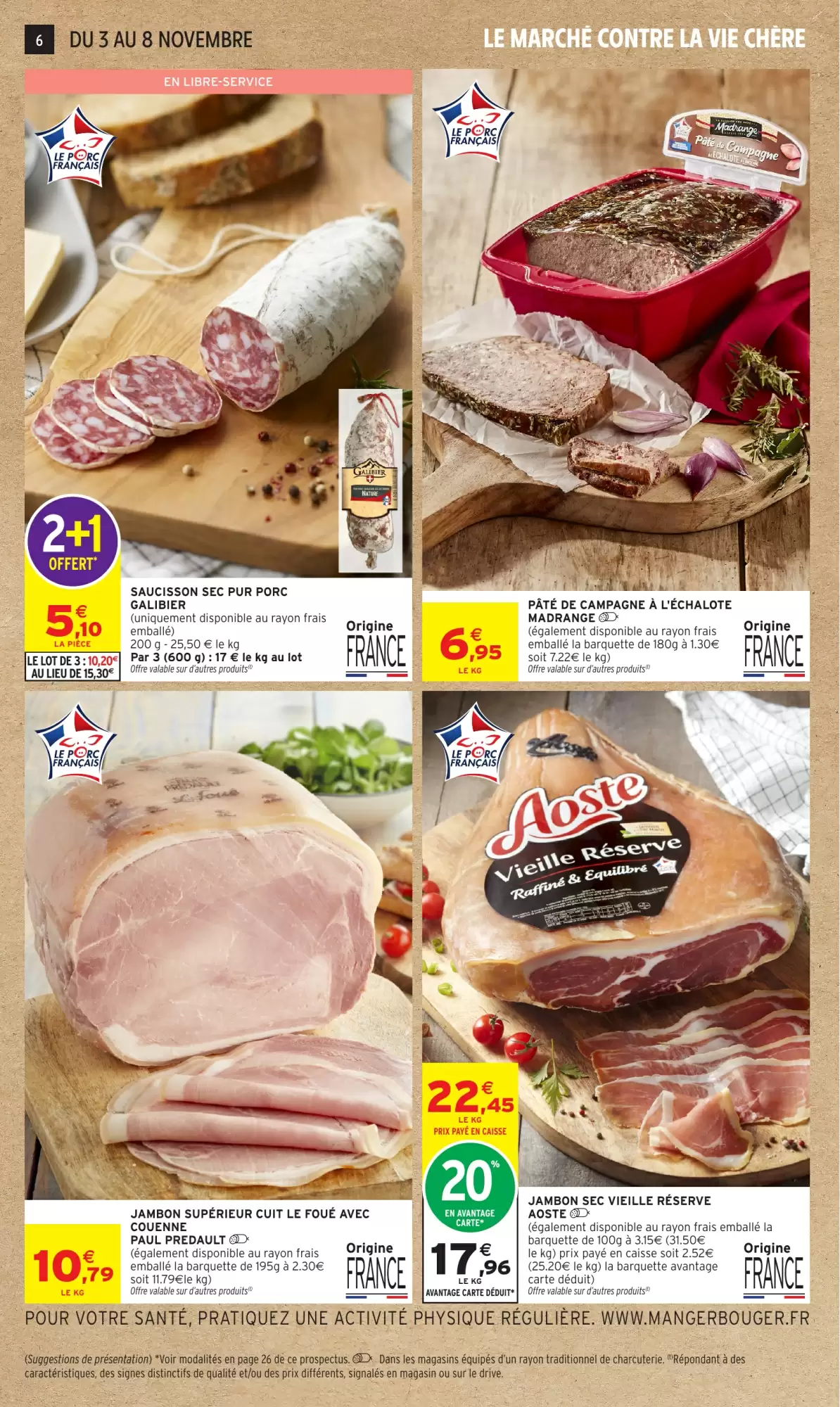 Prospectus promotionnel Intermarché valable à partir du 03/11/2026 - Page 6.