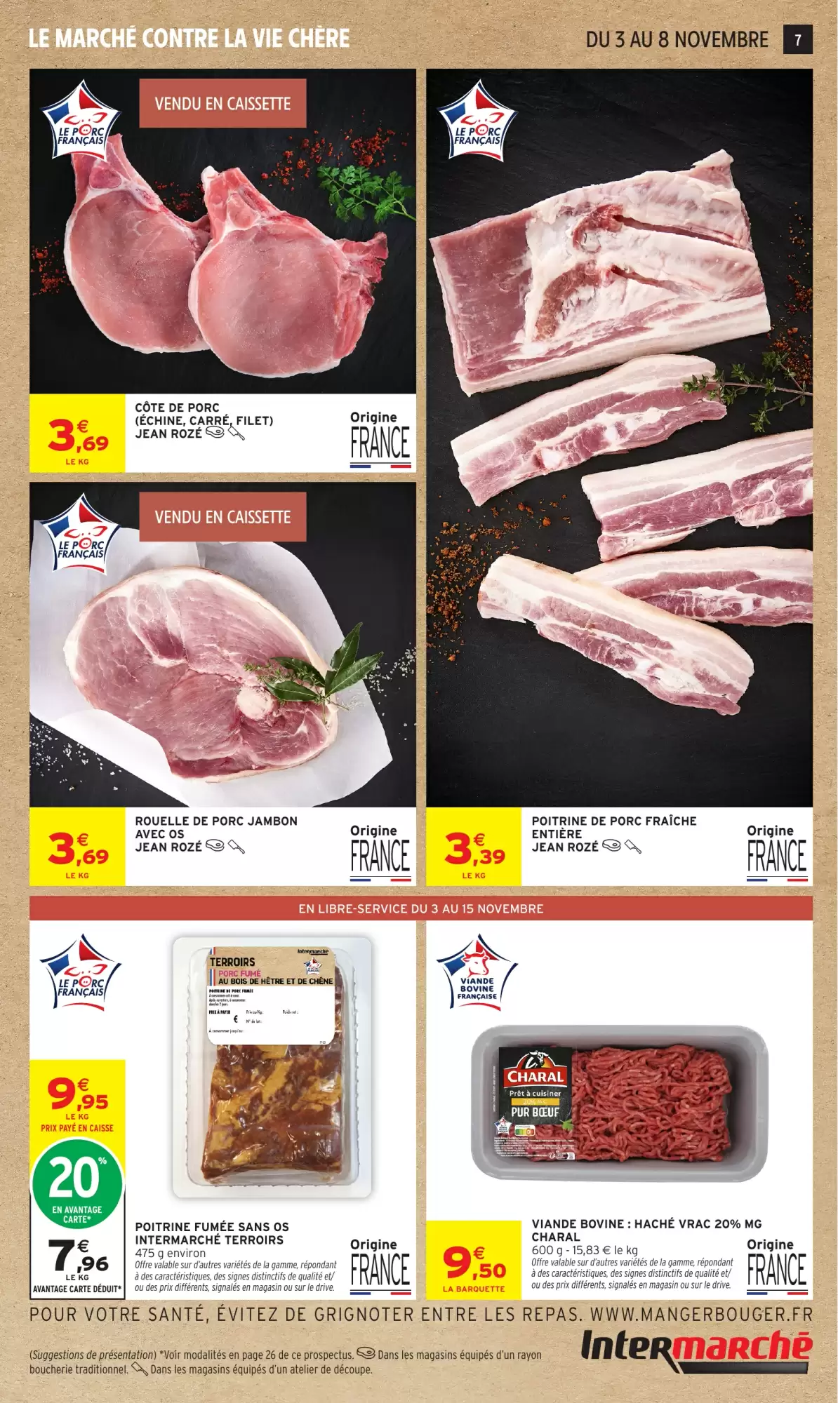 Prospectus promotionnel Intermarché valable à partir du 03/11/2026 - Page 7.