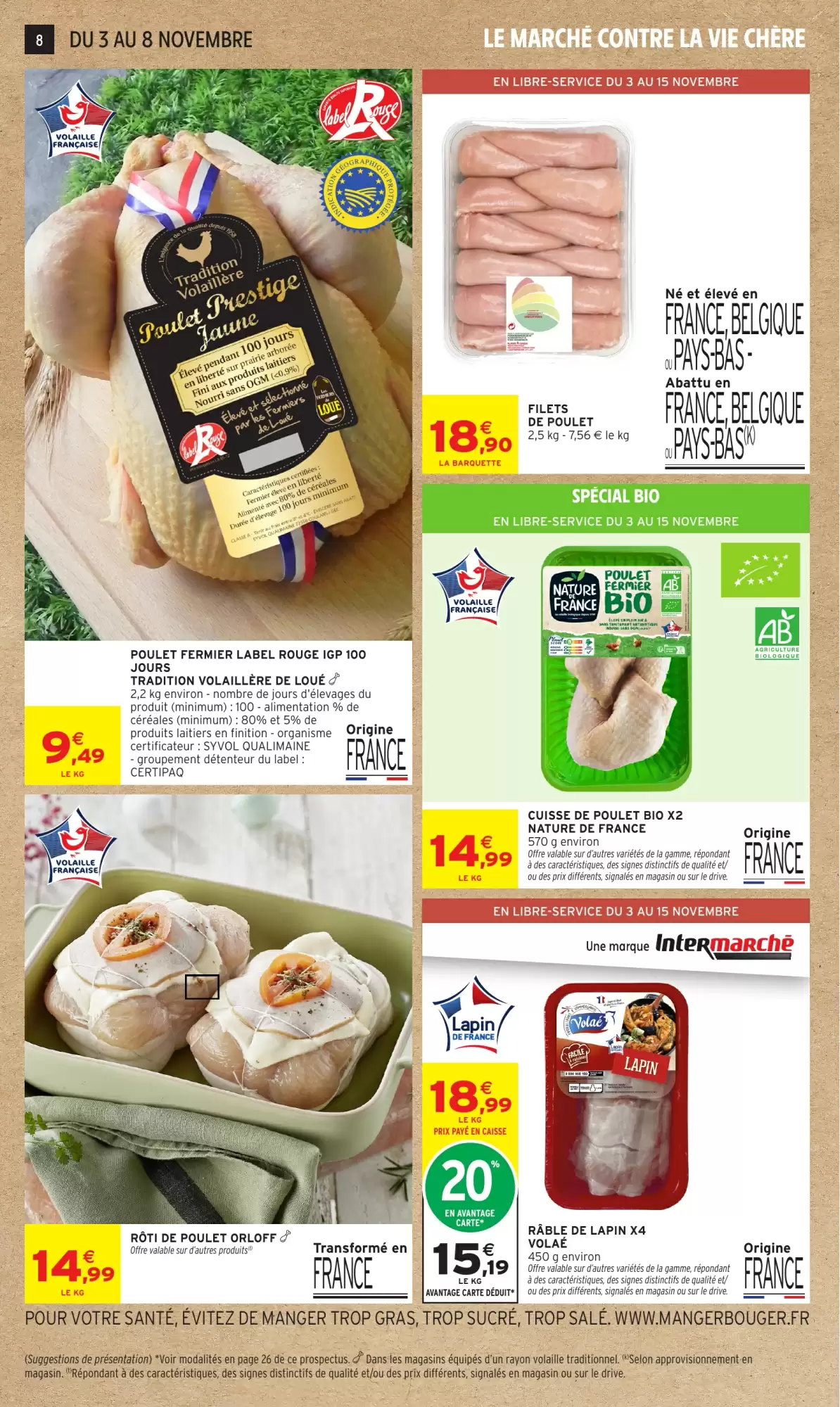Prospectus promotionnel Intermarché valable à partir du 03/11/2026 - Page 8.