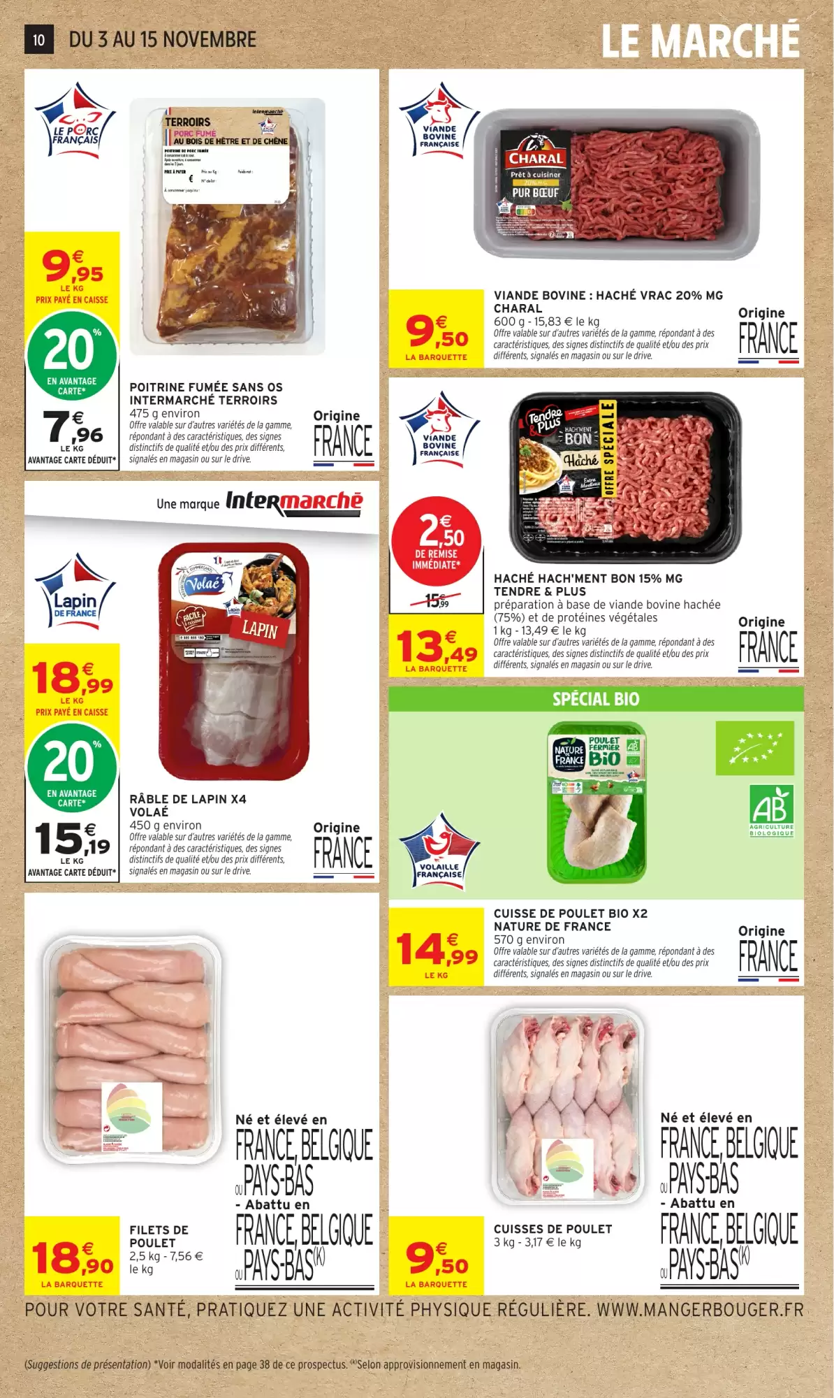 Prospectus promotionnel Intermarché Hyper valable à partir du 03/11/2026 - Page 10.