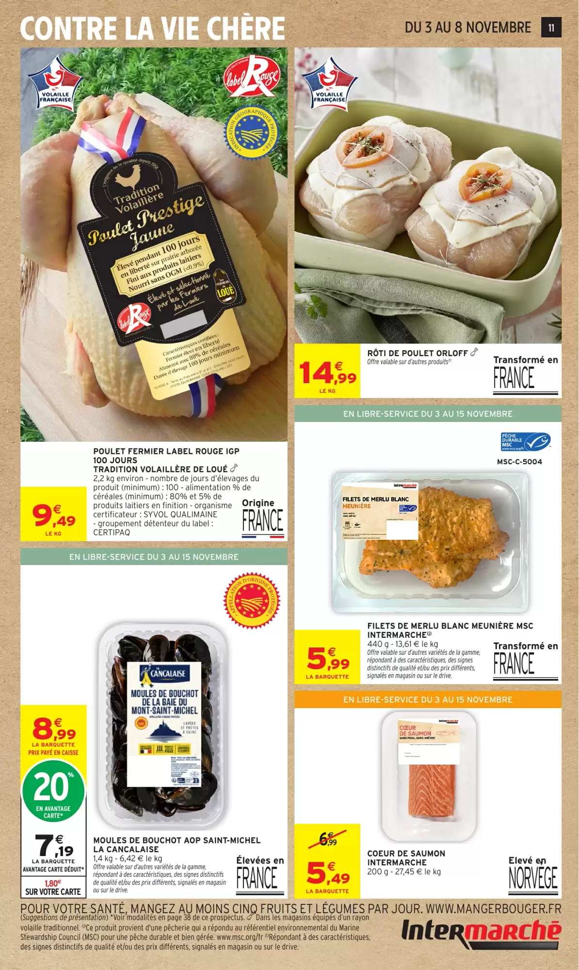 Prospectus promotionnel Intermarché Hyper valable à partir du 03/11/2026 - Page 11.