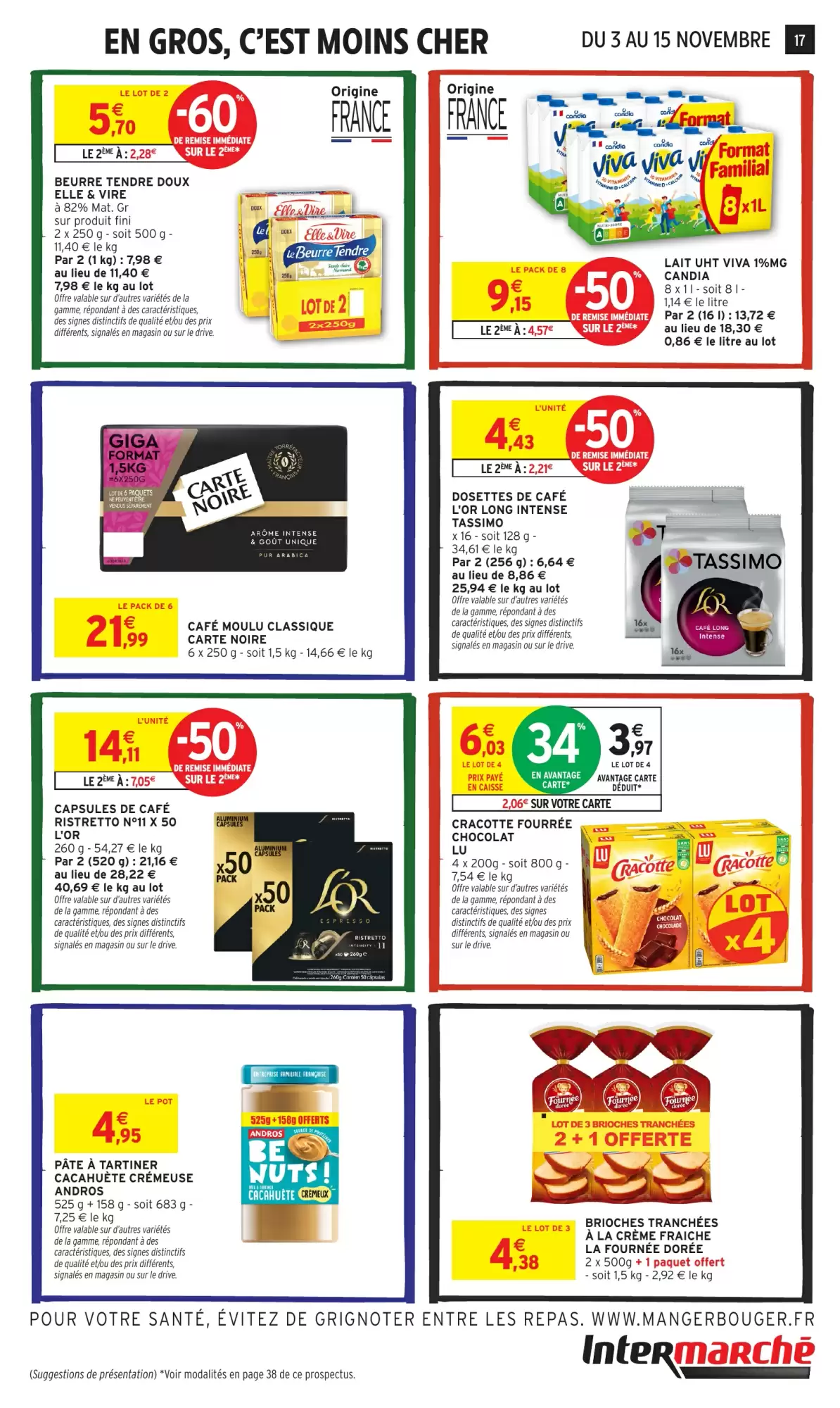 Prospectus promotionnel Intermarché Hyper valable à partir du 03/11/2026 - Page 17.