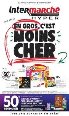 Prospectus promotionnel Intermarché Hyper valable à partir du 03/11/2026