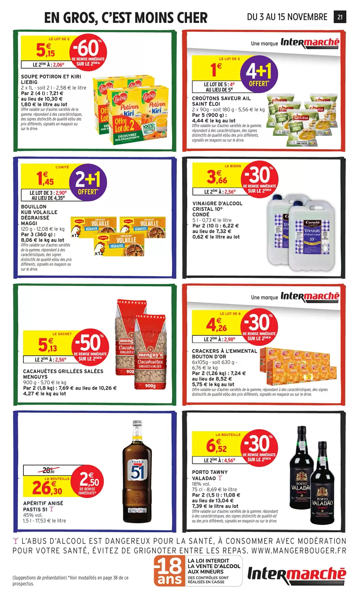 Prospectus promotionnel Intermarché Hyper valable à partir du 03/11/2026 - Page 21.