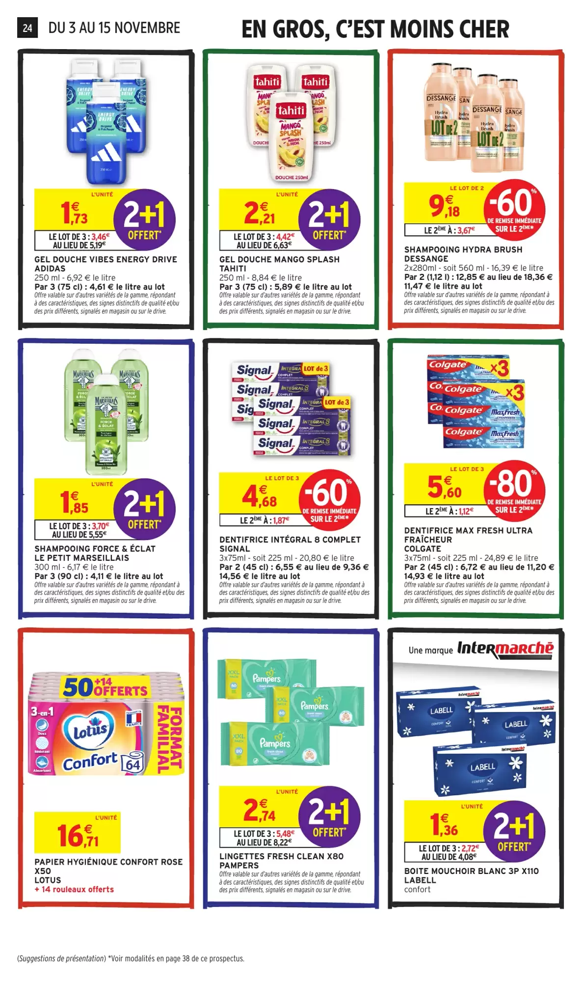 Prospectus promotionnel Intermarché Hyper valable à partir du 03/11/2026 - Page 24.