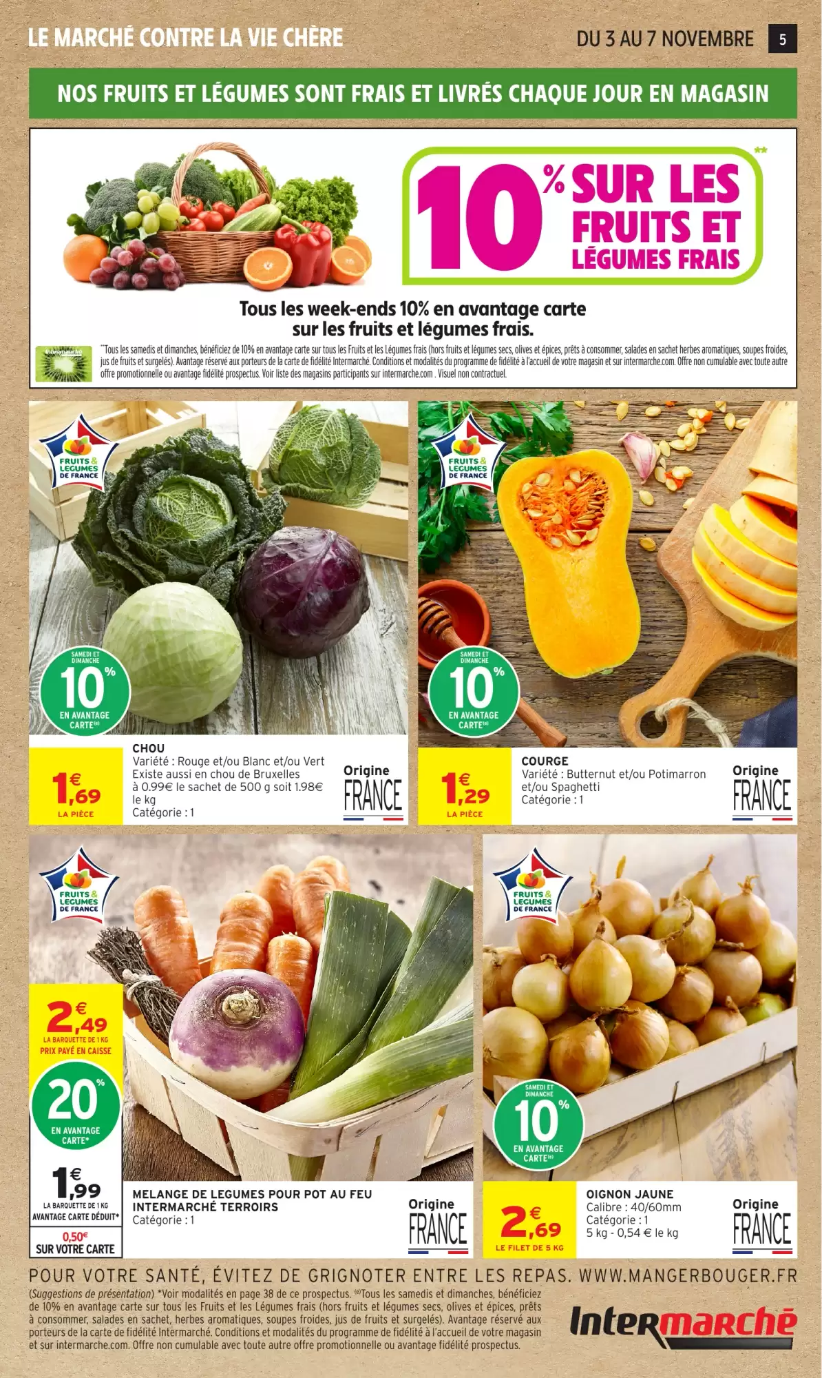 Prospectus promotionnel Intermarché Hyper valable à partir du 03/11/2026 - Page 5.