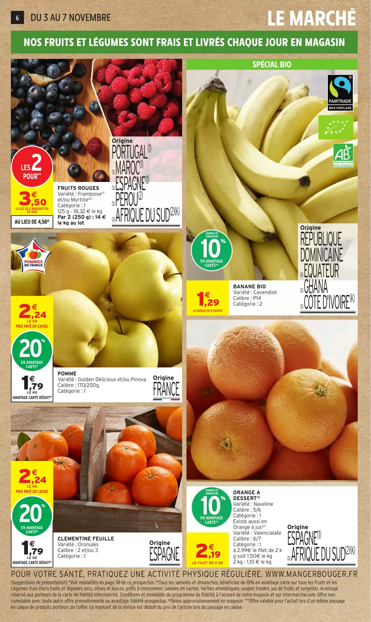 Prospectus promotionnel Intermarché Hyper valable à partir du 03/11/2026 - Page 6.