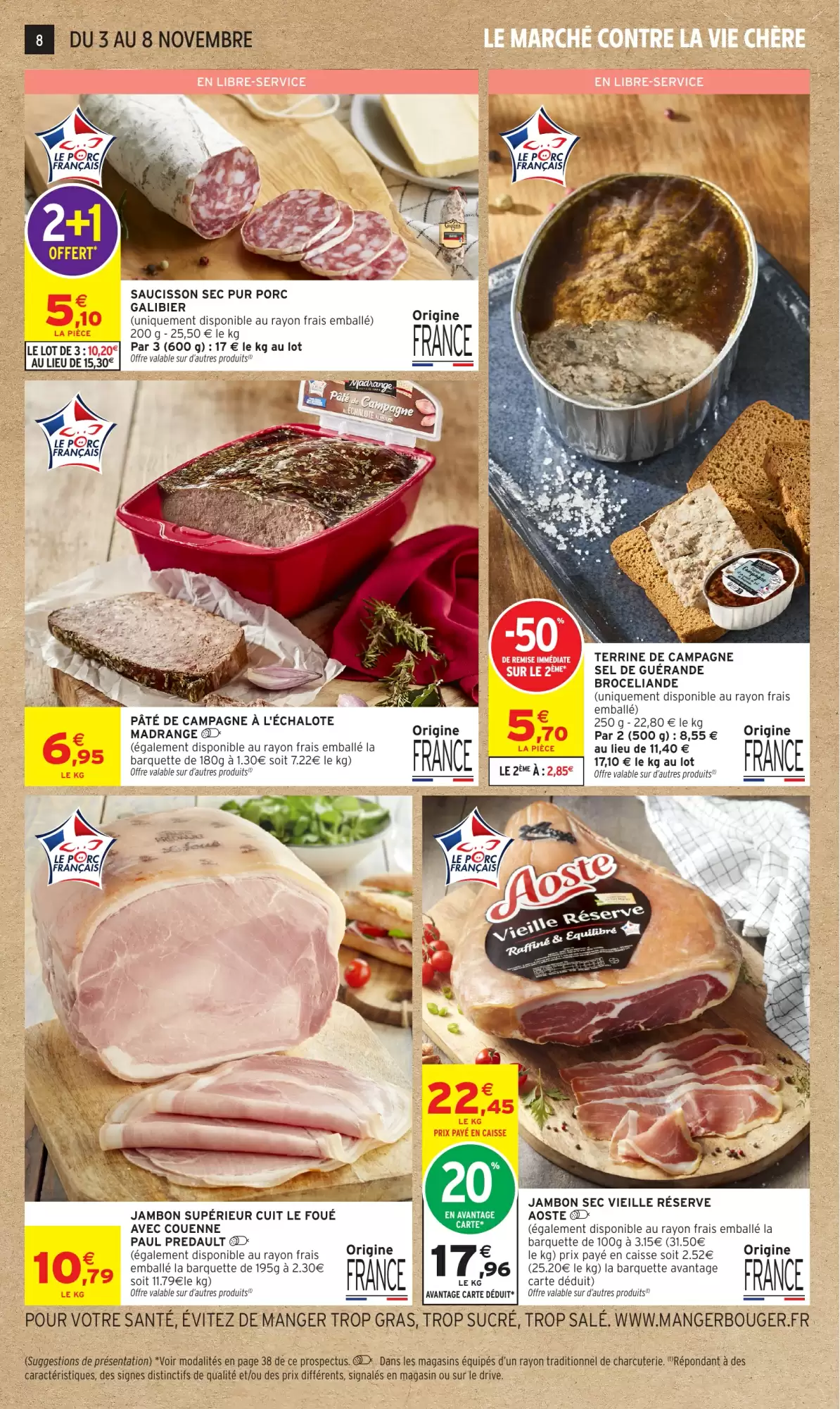 Prospectus promotionnel Intermarché Hyper valable à partir du 03/11/2026 - Page 8.