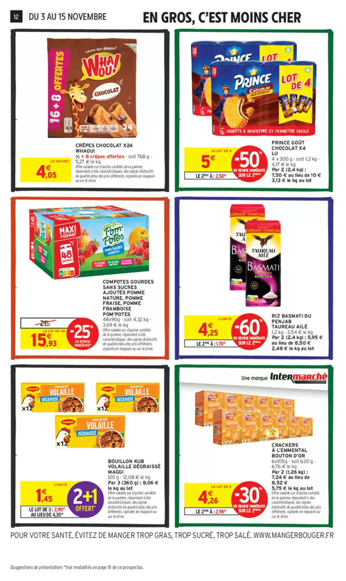 Prospectus promotionnel Intermarché valable à partir du 03/11/2026 - Page 12.