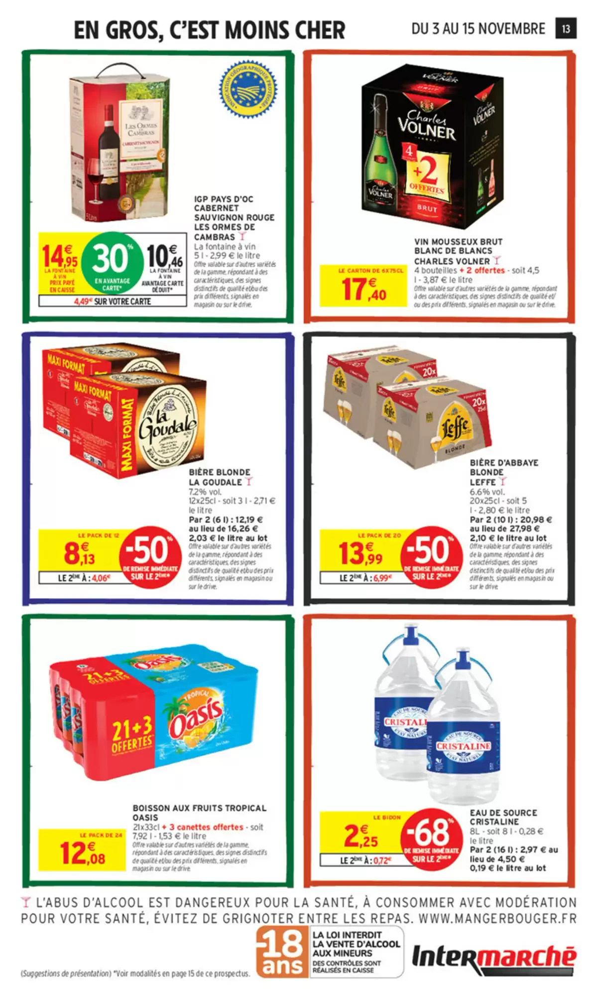 Prospectus promotionnel Intermarché valable à partir du 03/11/2026 - Page 13.
