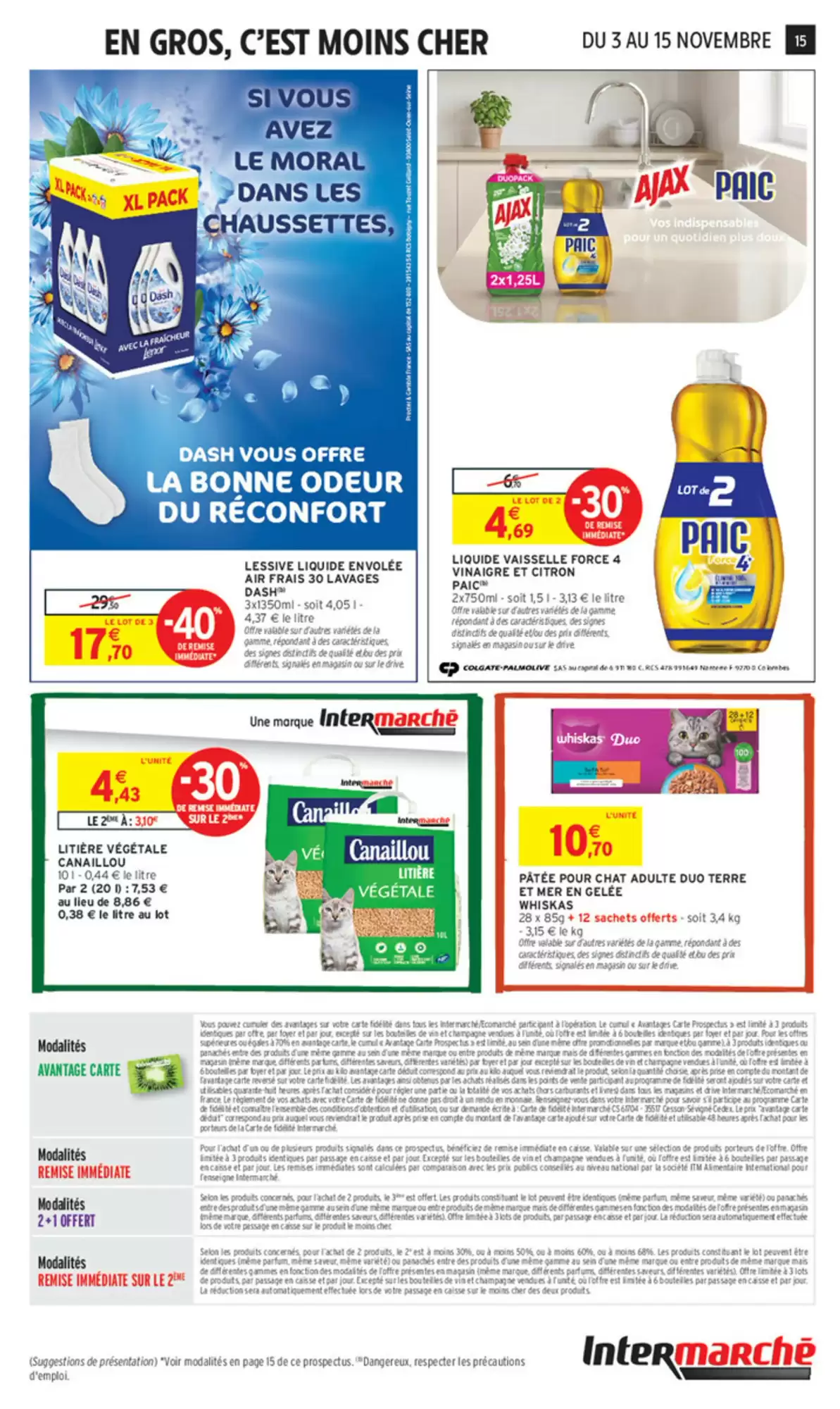 Prospectus promotionnel Intermarché valable à partir du 03/11/2026 - Page 15.