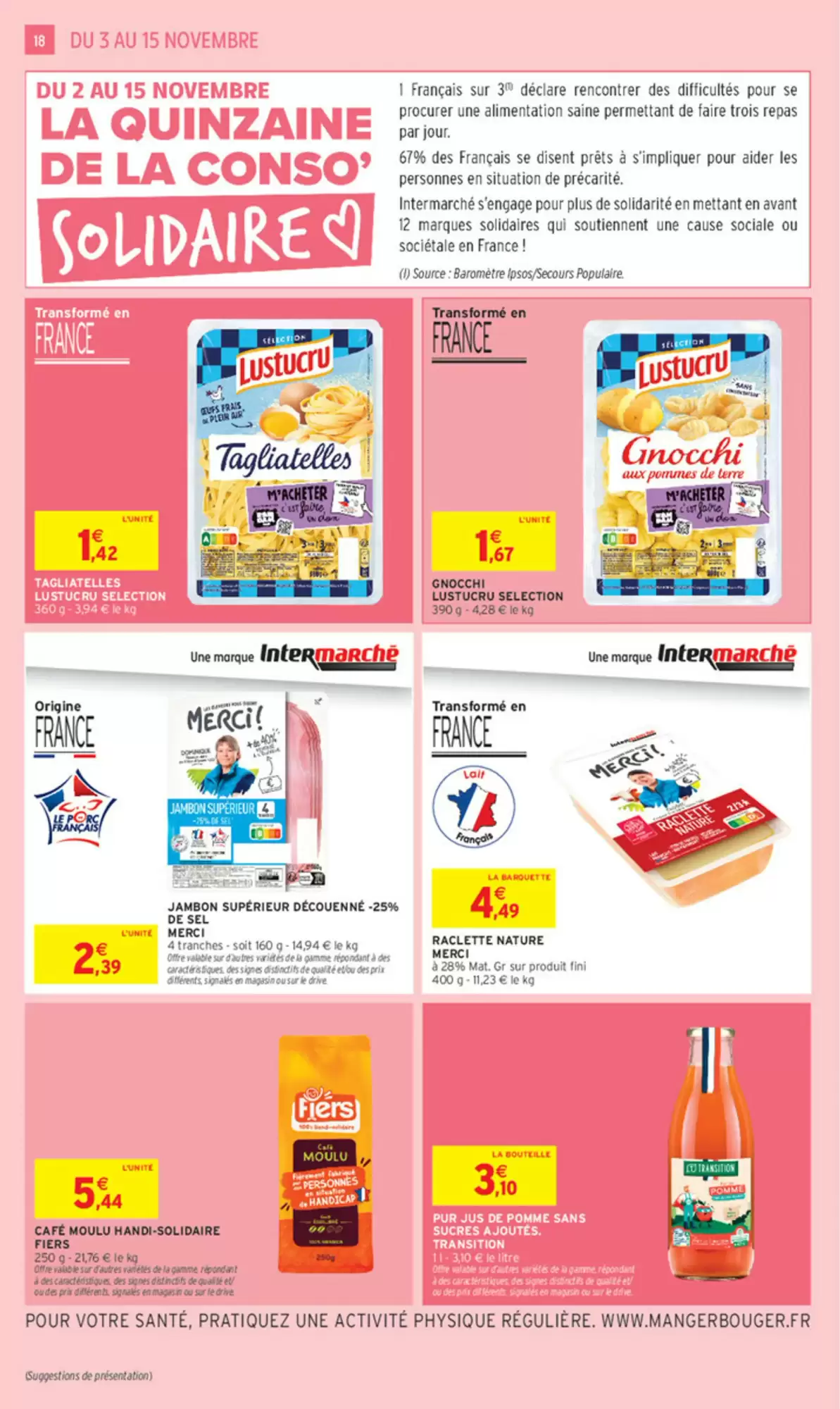 Prospectus promotionnel Intermarché valable à partir du 03/11/2026 - Page 18.