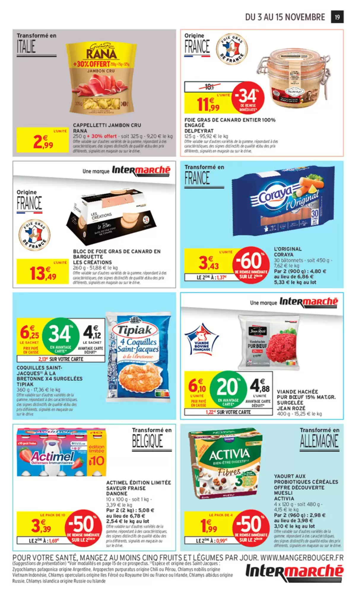 Prospectus promotionnel Intermarché valable à partir du 03/11/2026 - Page 19.