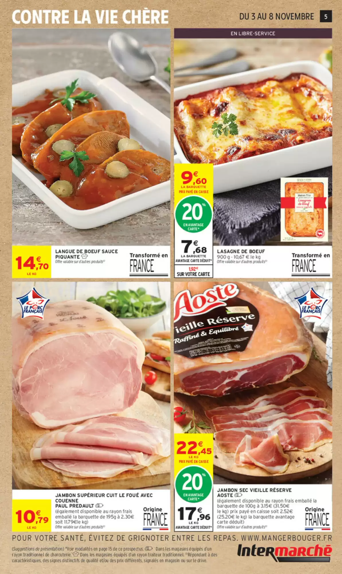 Prospectus promotionnel Intermarché valable à partir du 03/11/2026 - Page 5.