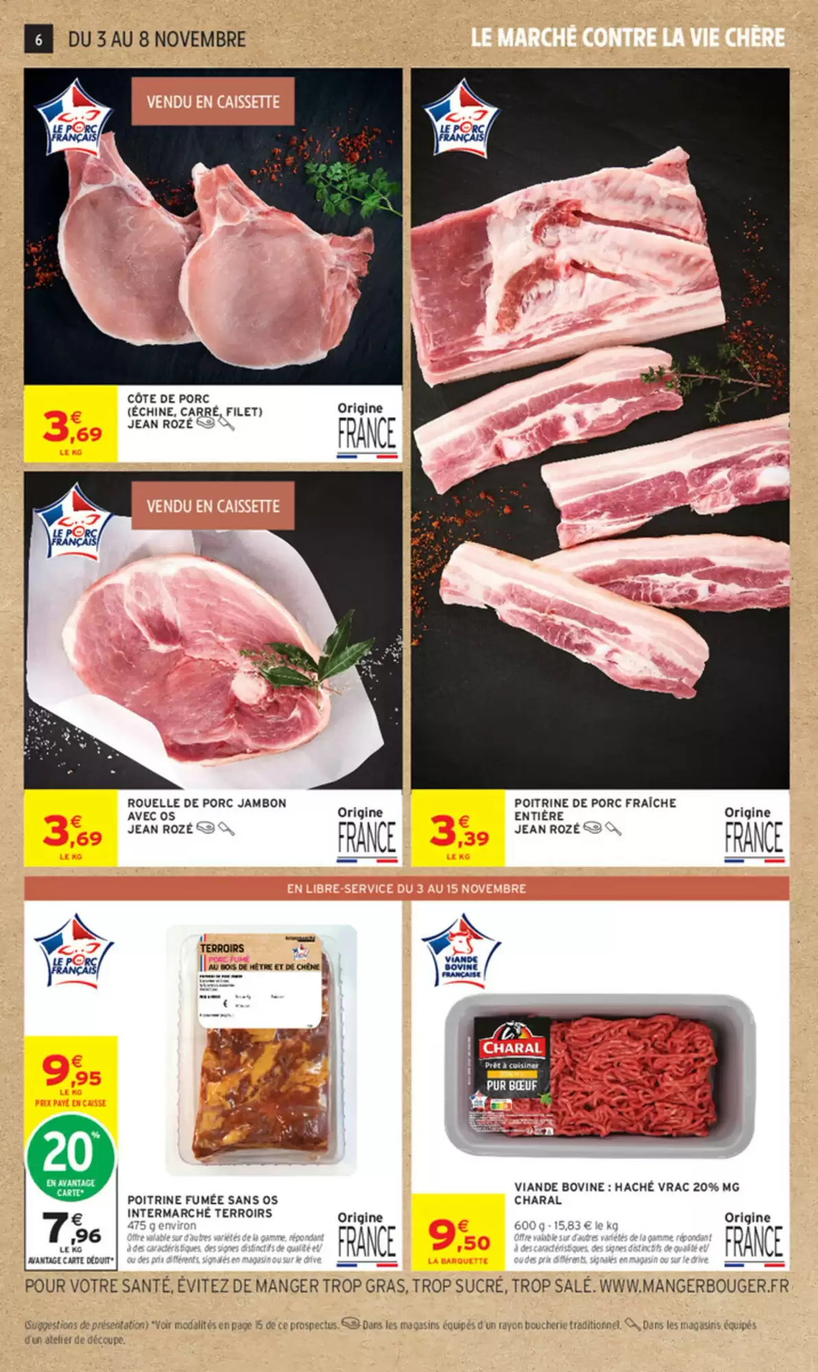 Prospectus promotionnel Intermarché valable à partir du 03/11/2026 - Page 6.