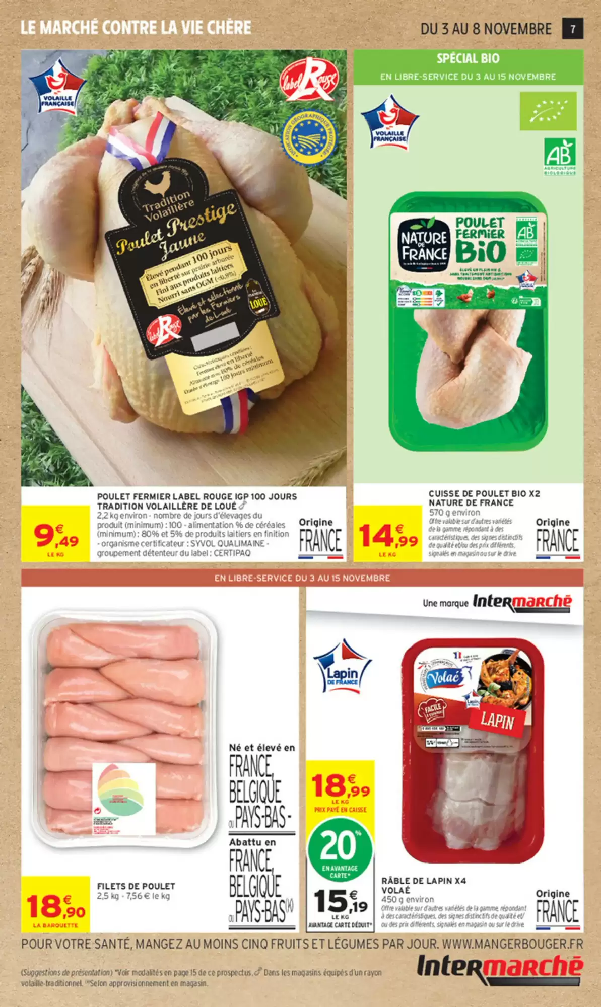 Prospectus promotionnel Intermarché valable à partir du 03/11/2026 - Page 7.