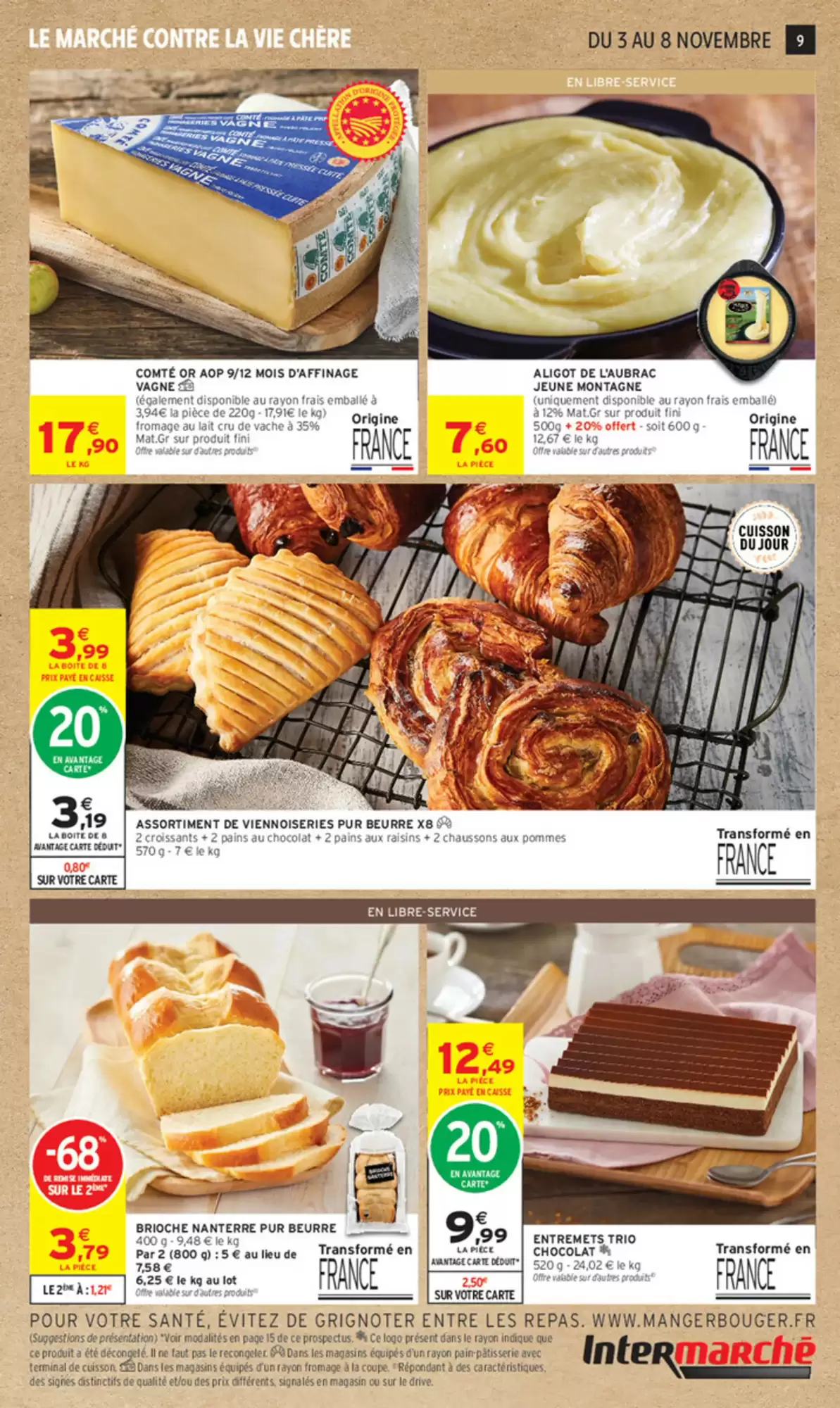 Prospectus promotionnel Intermarché valable à partir du 03/11/2026 - Page 9.