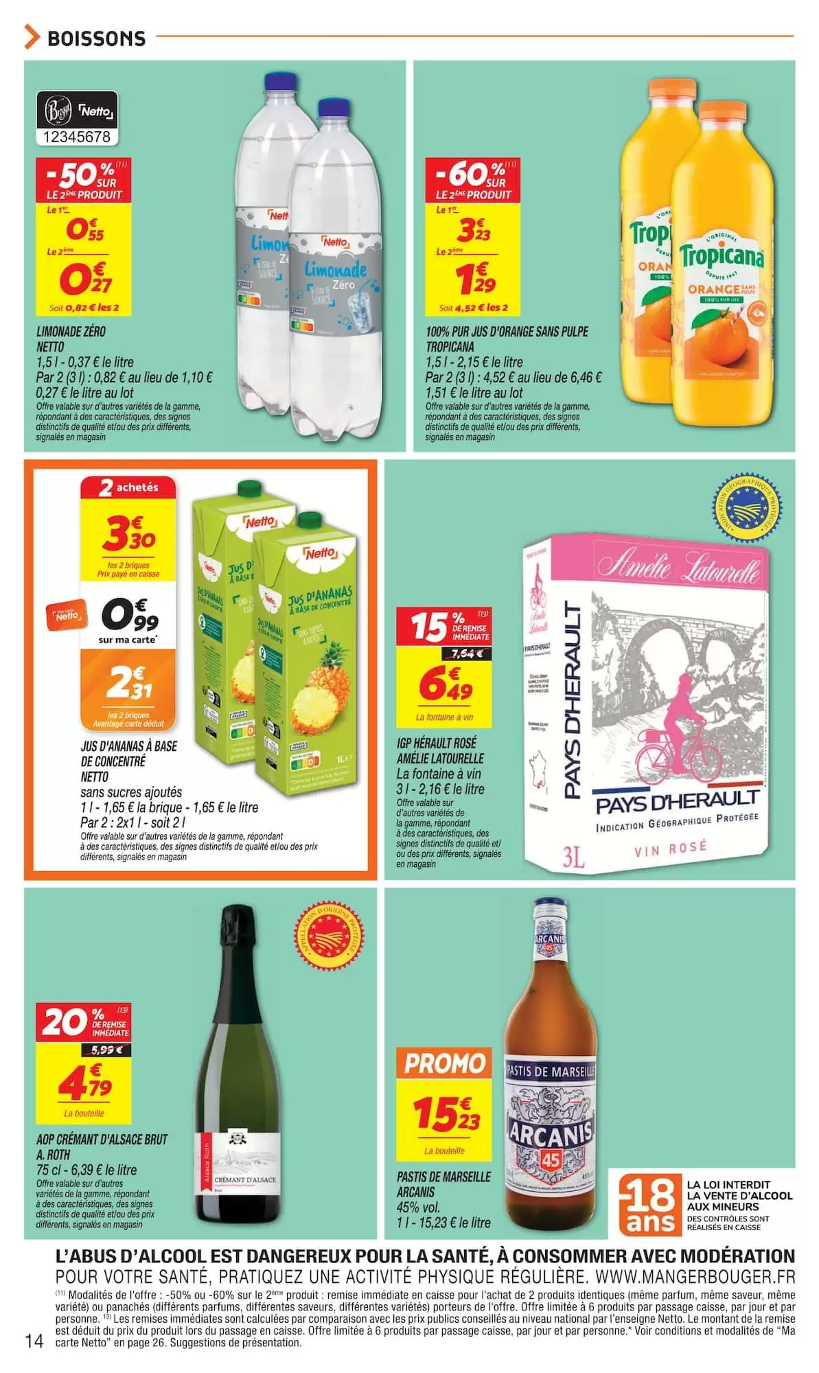 Prospectus promotionnel Netto valable à partir du 03/11/2026 - Page 14.