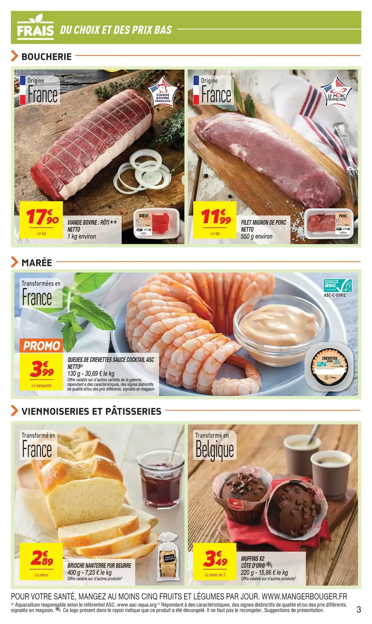 Prospectus promotionnel Netto valable à partir du 03/11/2026 - Page 3.