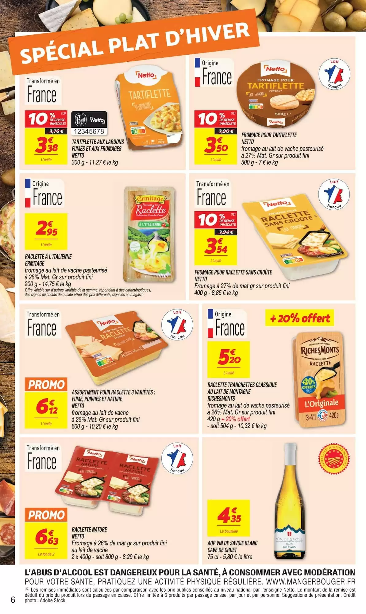 Prospectus promotionnel Netto valable à partir du 03/11/2026 - Page 6.