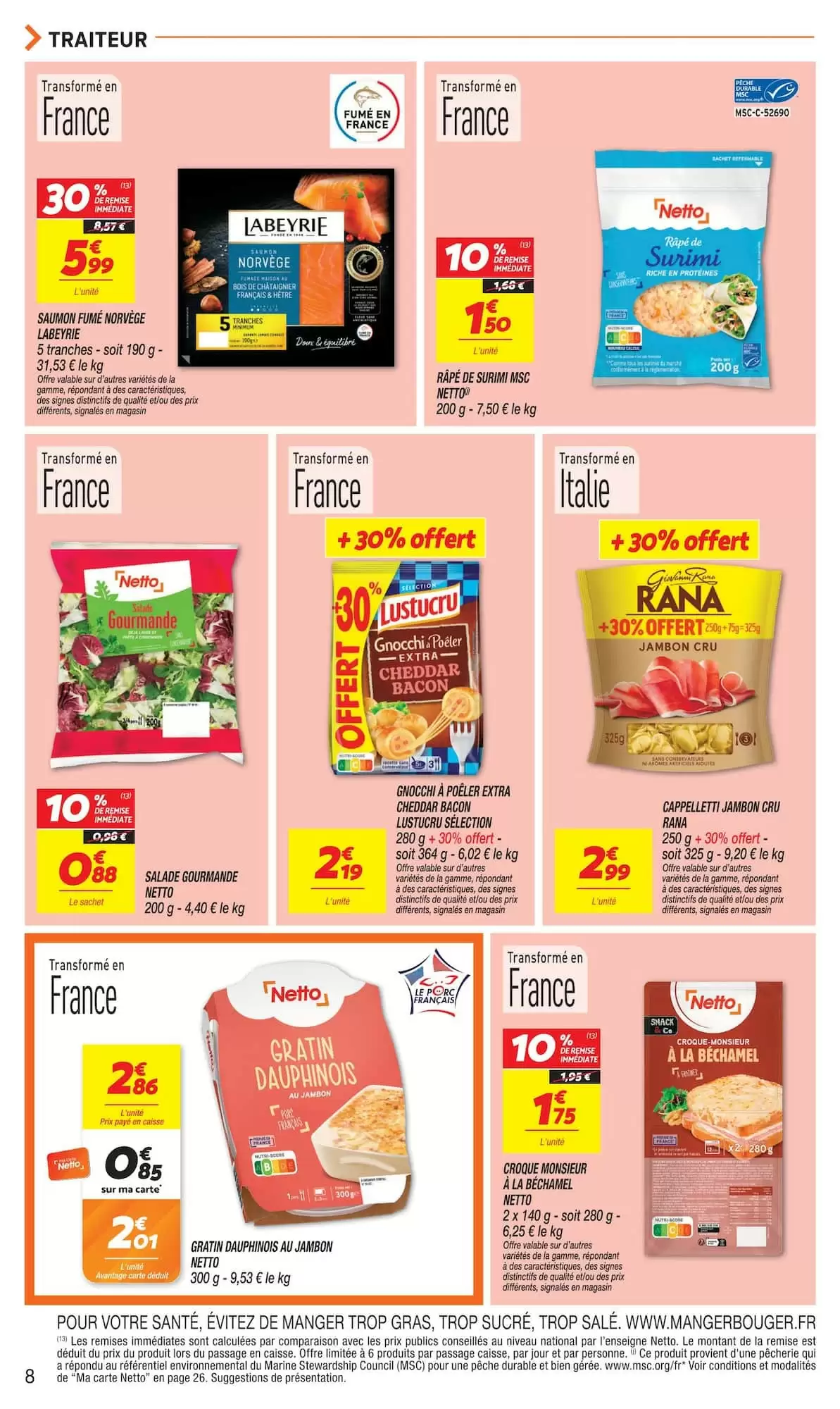 Prospectus promotionnel Netto valable à partir du 03/11/2026 - Page 8.