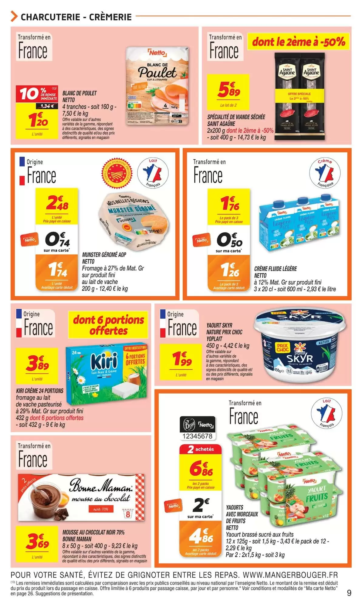 Prospectus promotionnel Netto valable à partir du 03/11/2026 - Page 9.