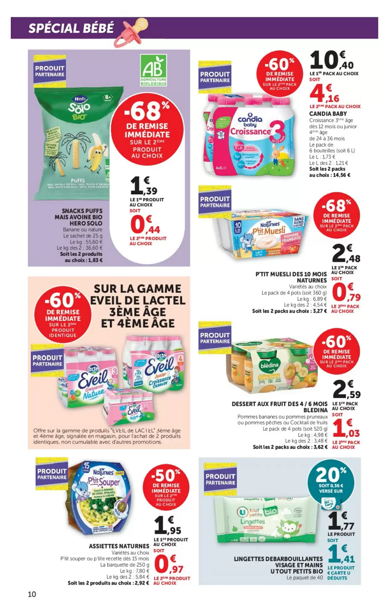 Prospectus promotionnel Super U valable à partir du 03/11/2026 - Page 10.