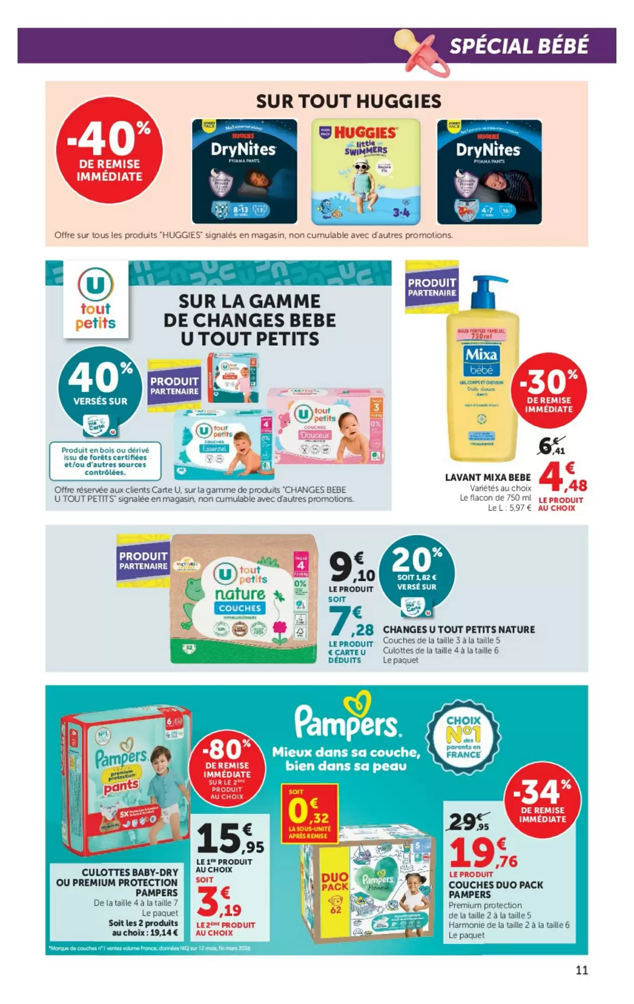 Prospectus promotionnel Super U valable à partir du 03/11/2026 - Page 11.