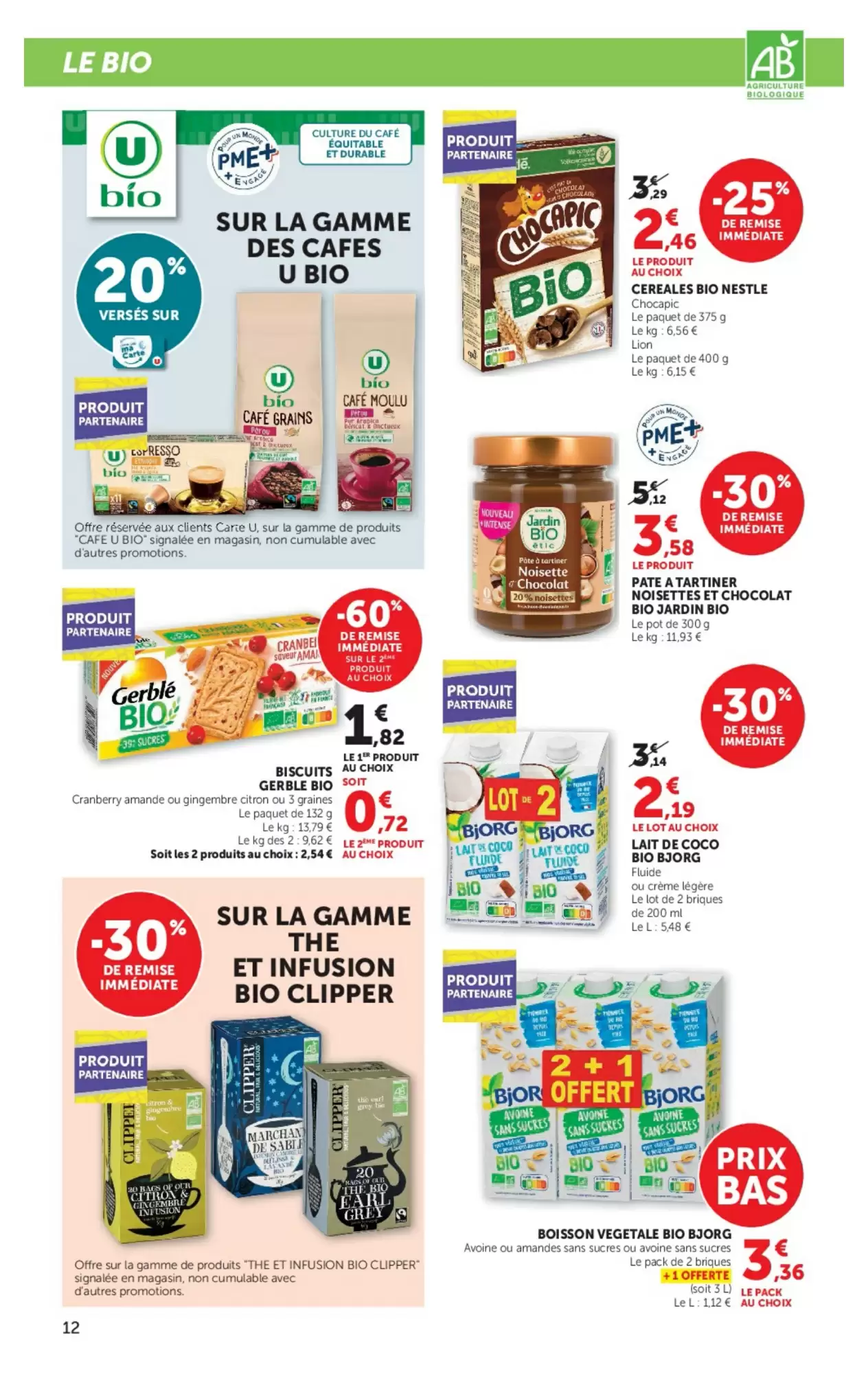 Prospectus promotionnel Super U valable à partir du 03/11/2026 - Page 12.
