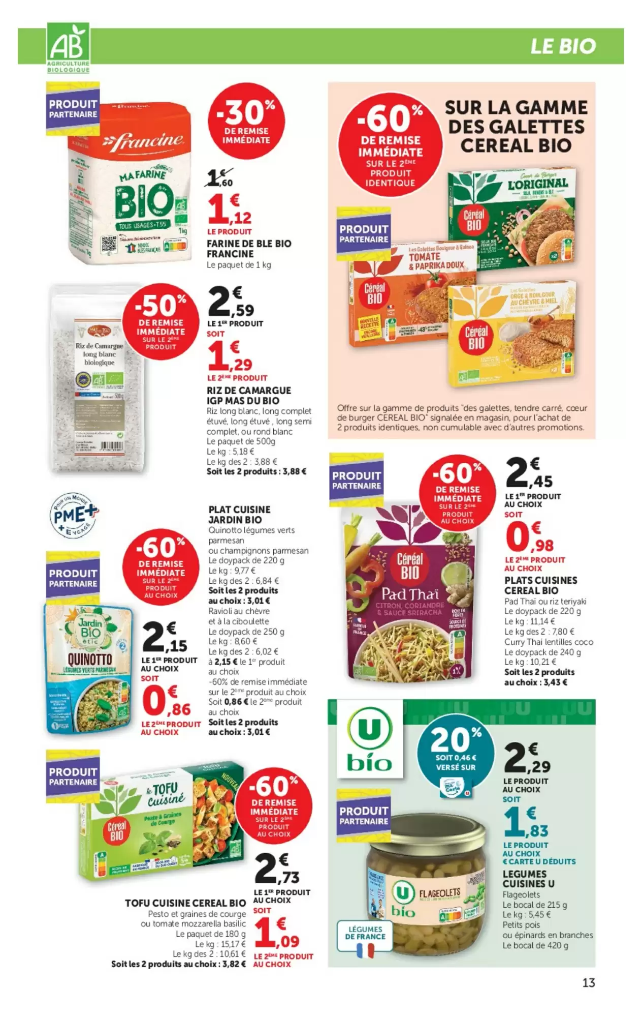 Prospectus promotionnel Super U valable à partir du 03/11/2026 - Page 13.