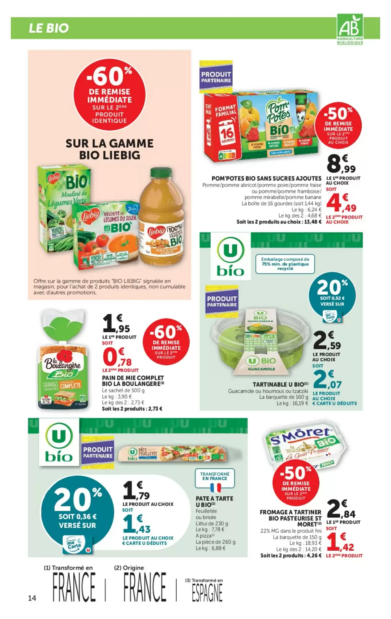 Prospectus promotionnel Super U valable à partir du 03/11/2026 - Page 14.