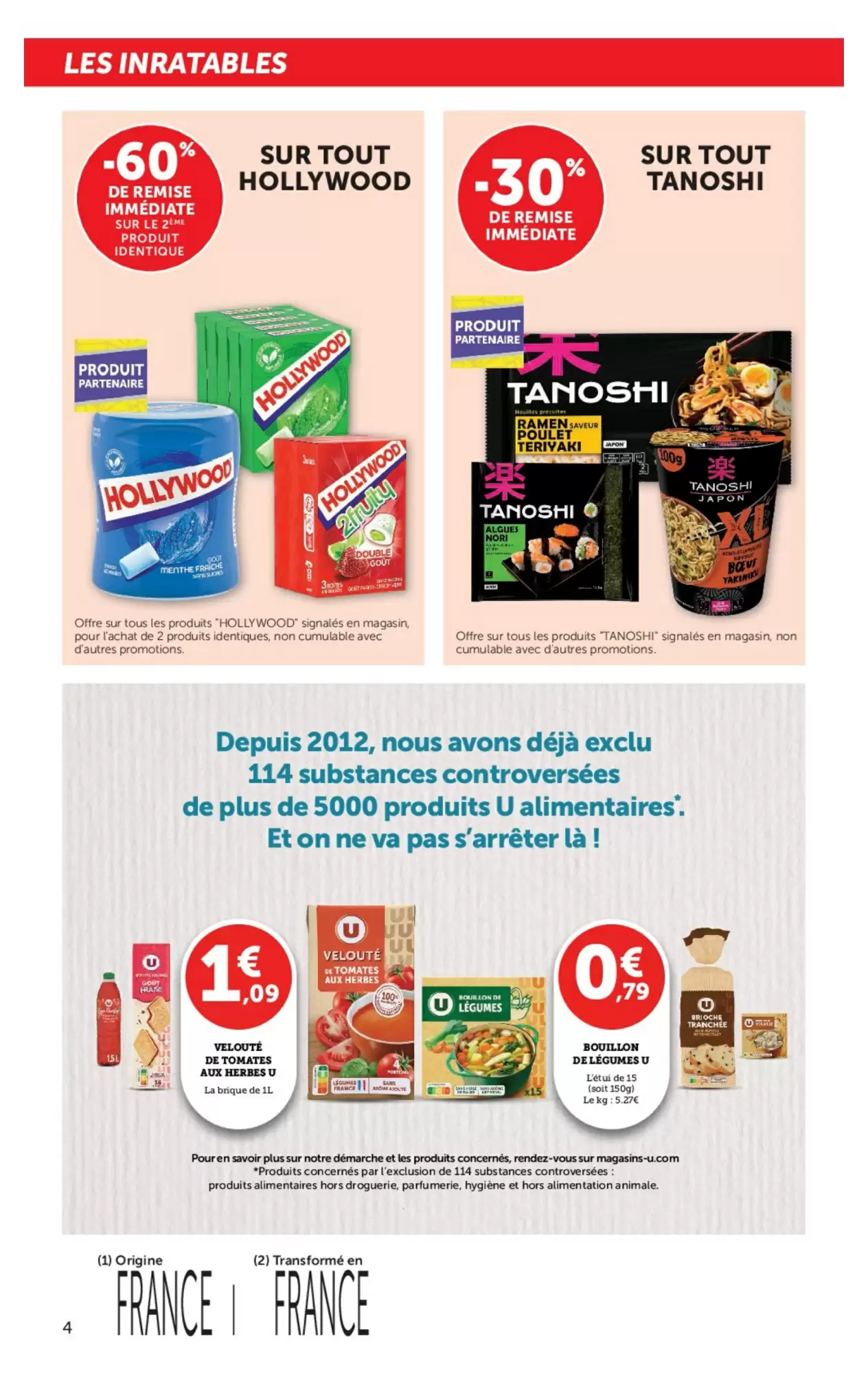 Prospectus promotionnel Super U valable à partir du 03/11/2026 - Page 4.